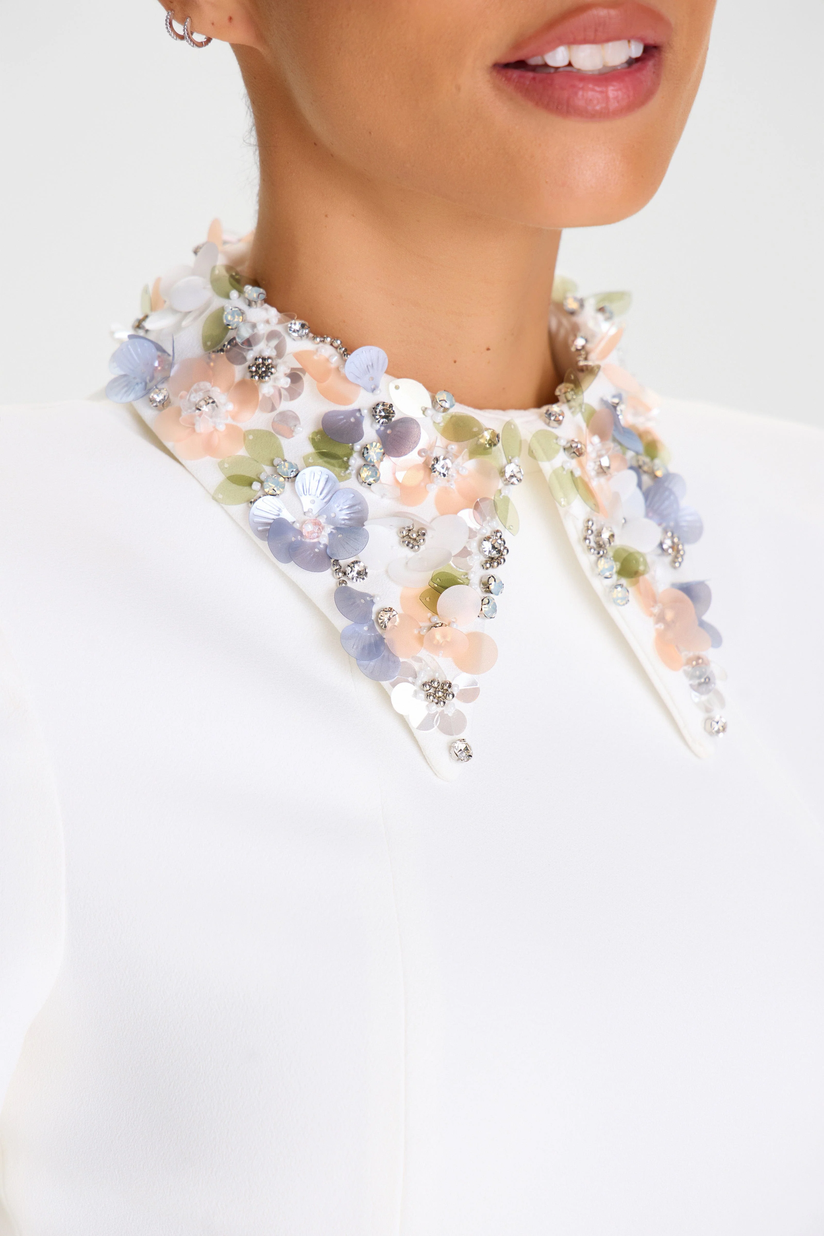 Alisha White Dress - Image 4