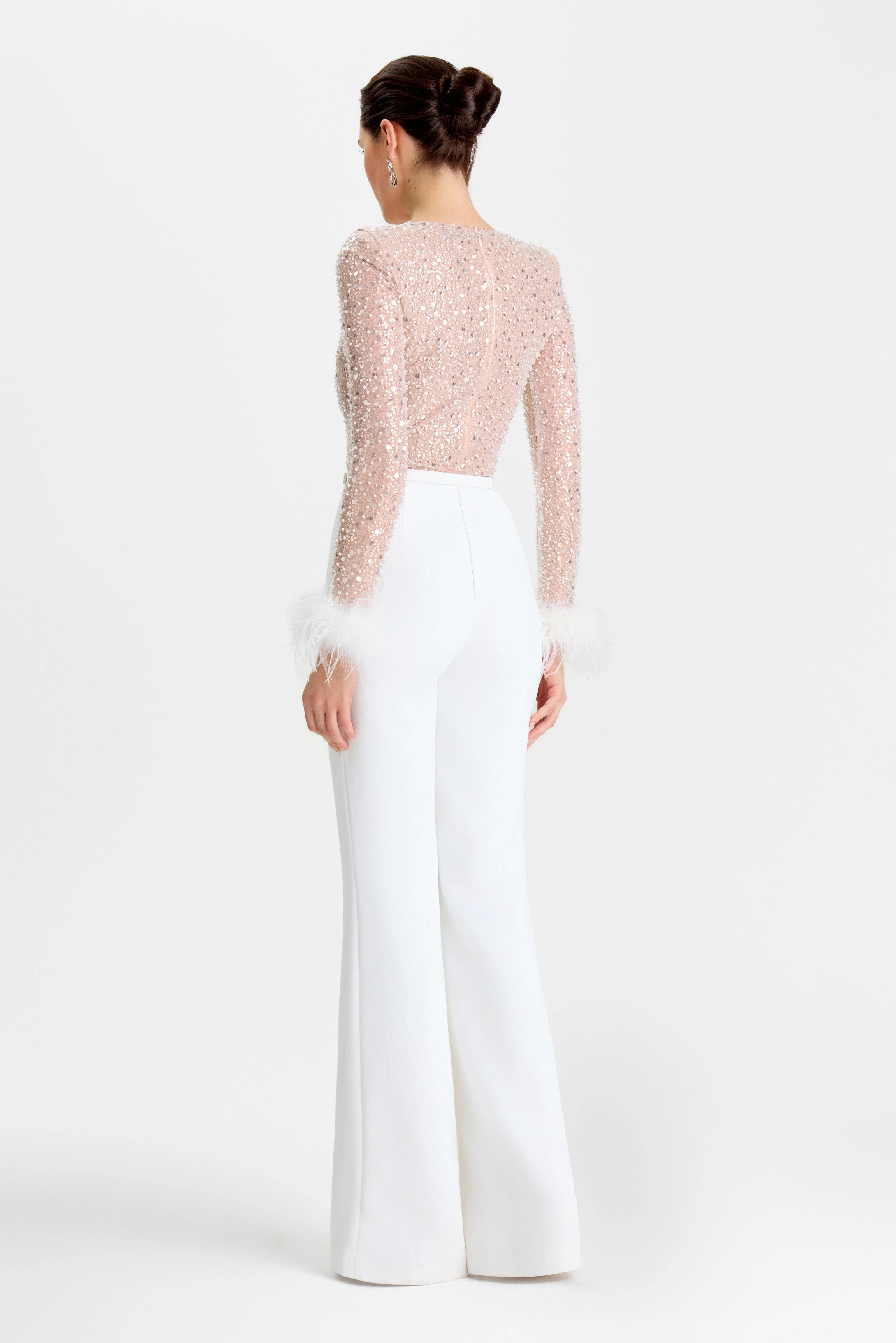 Amelia White Jumpsuit - Image 5