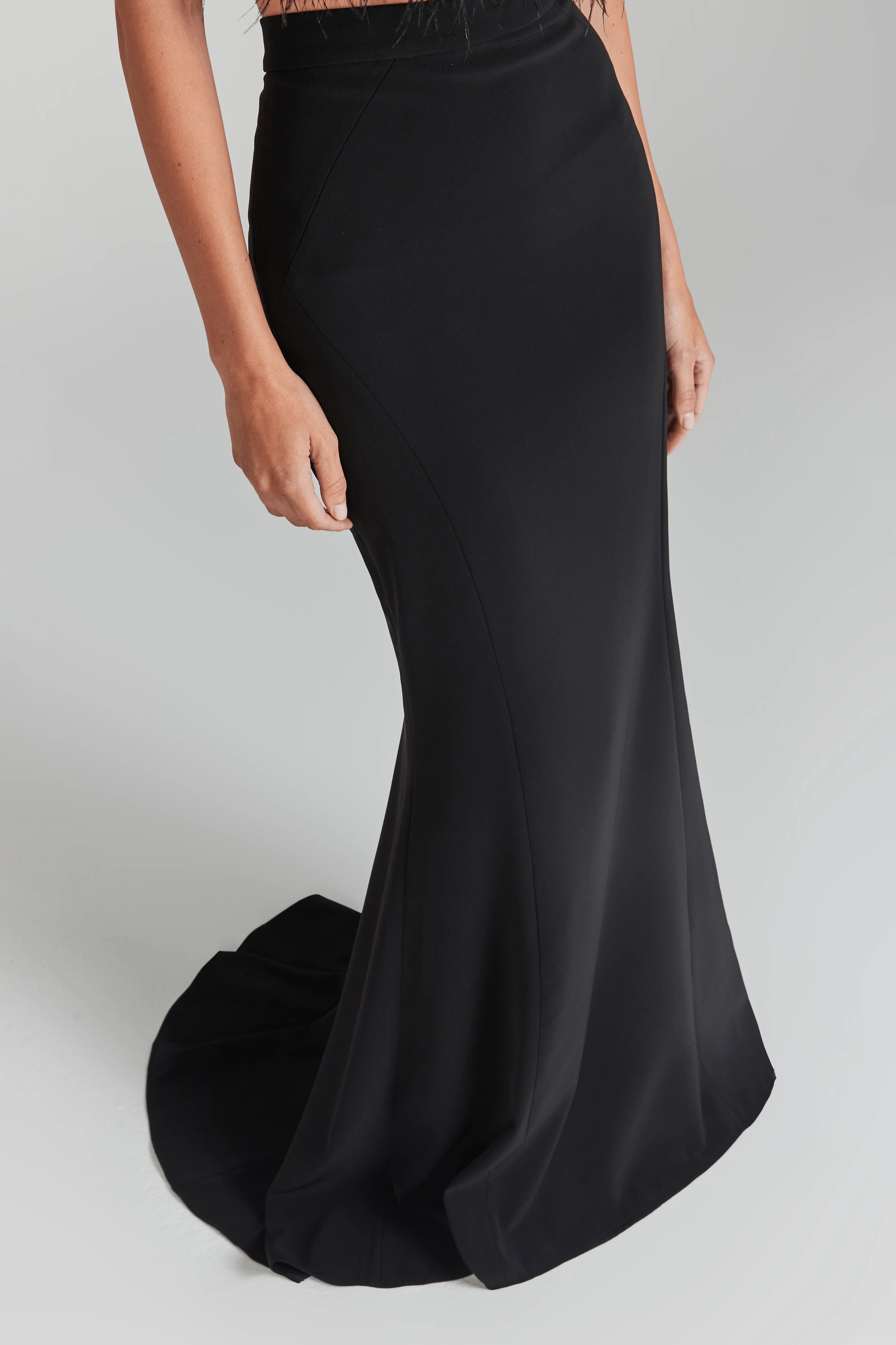 Carolina Black Maxi Skirt - Image 5