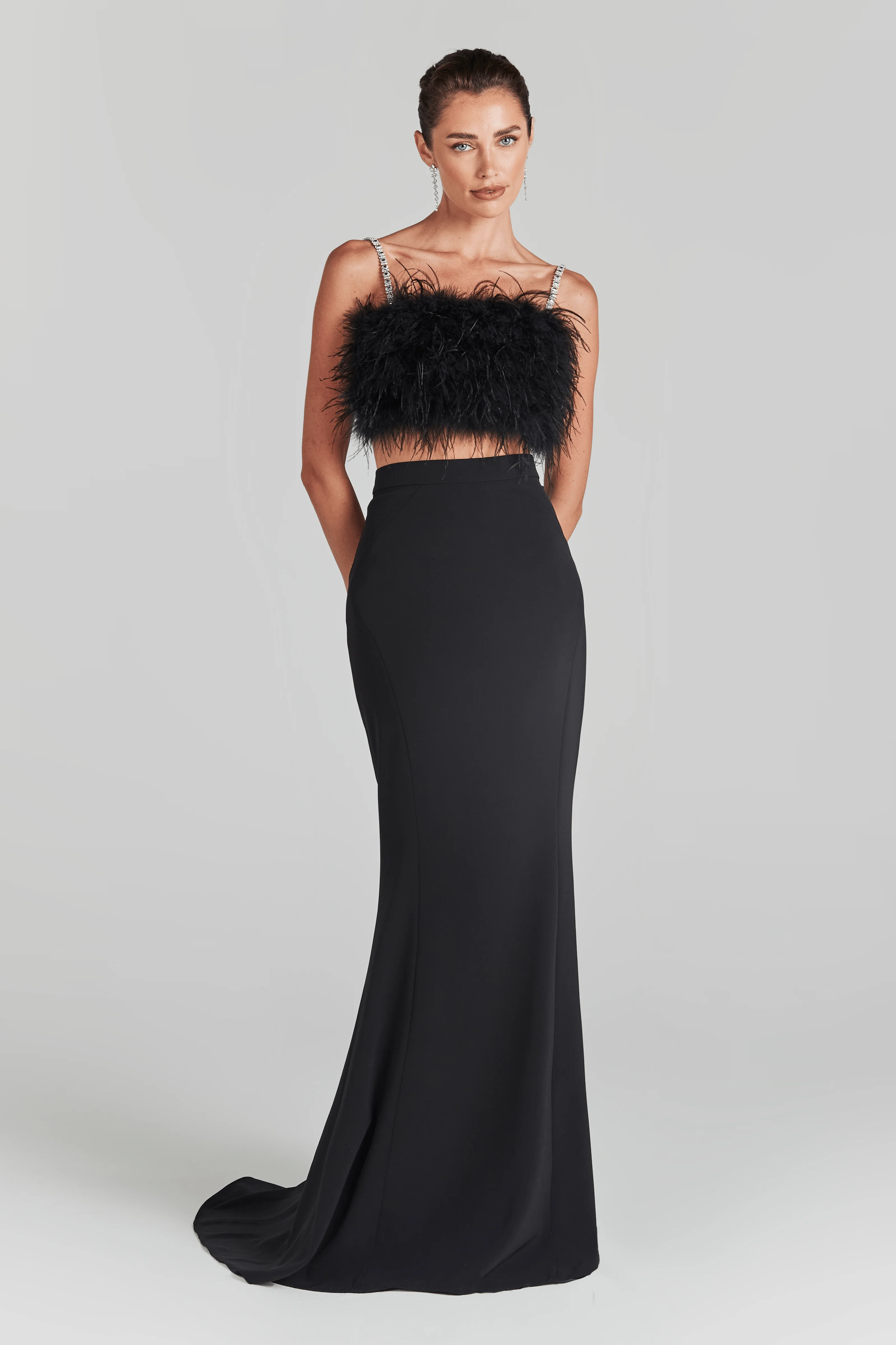Carolina Black Maxi Skirt - Image 6