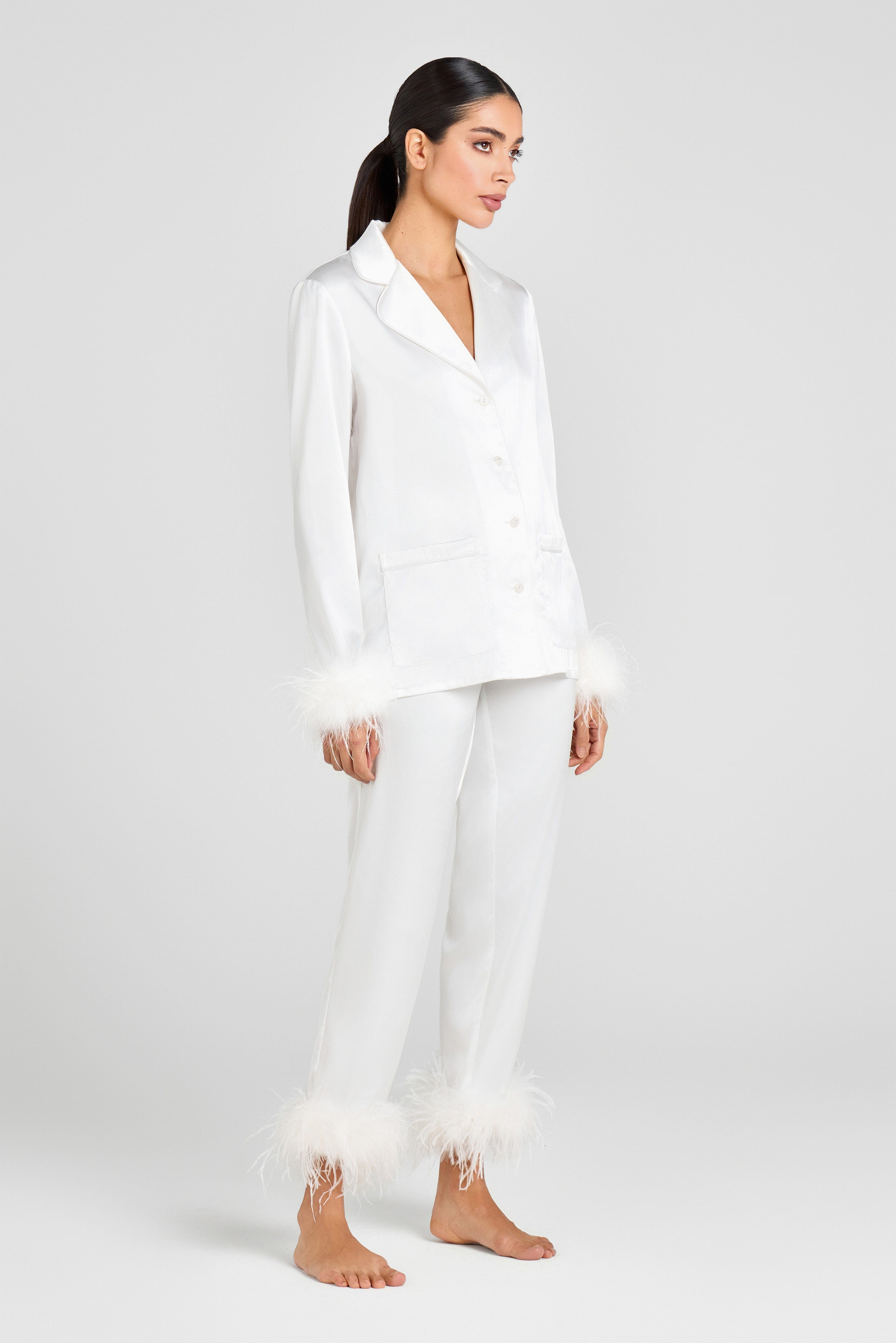 Darcie White Pyjamas - Image 3