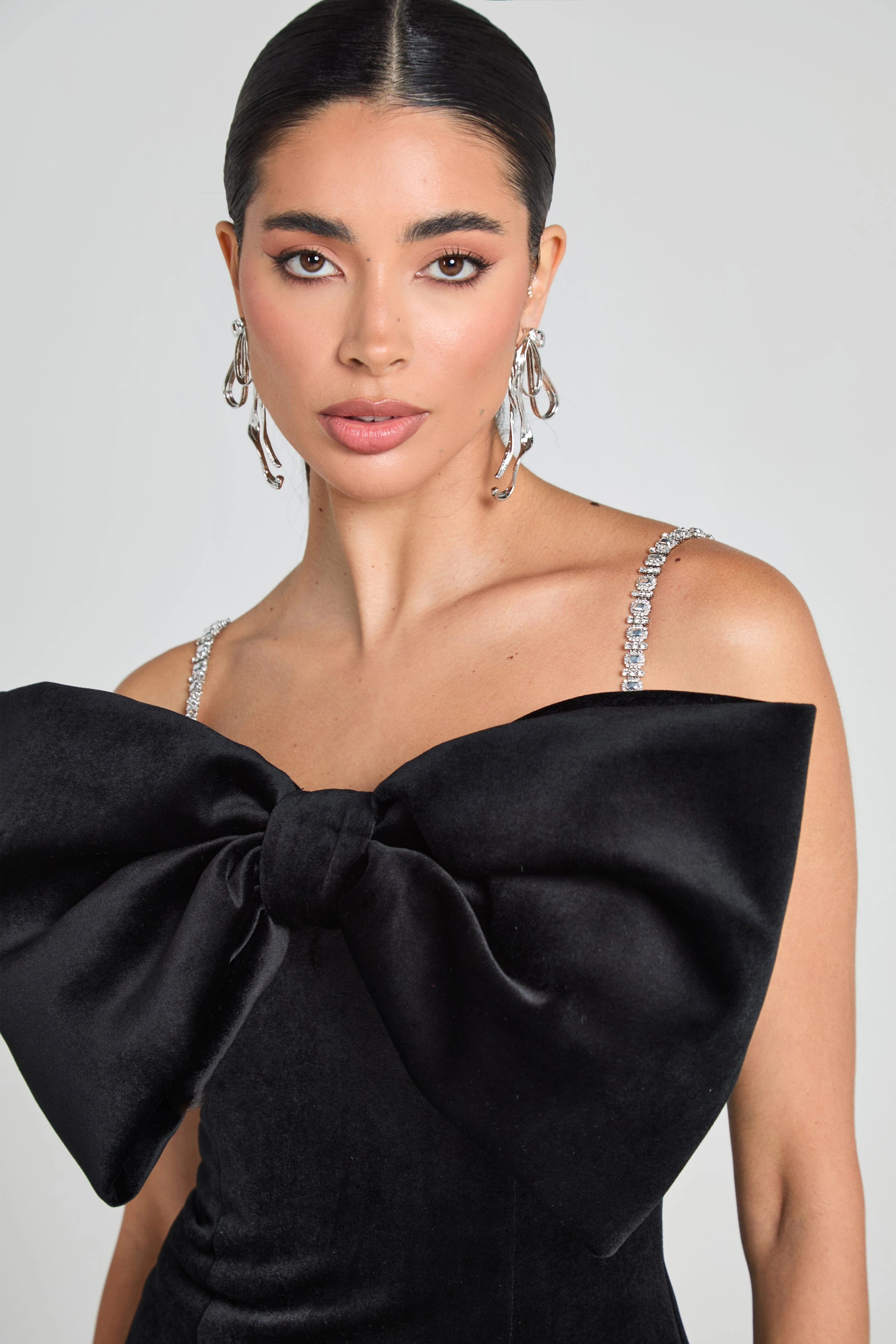 Elodie Black Dress - Image 5