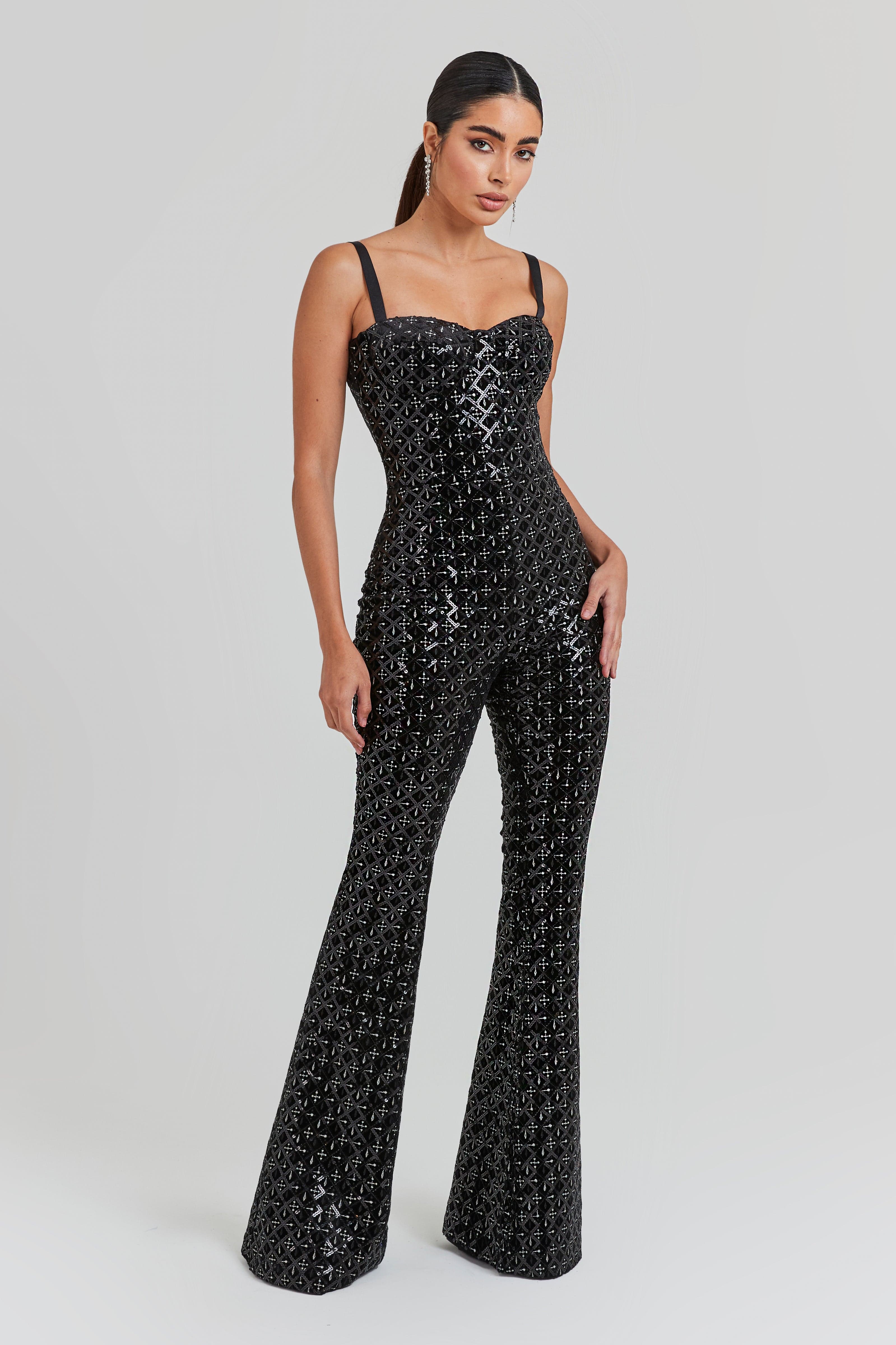 Hailey Black Jumpsuit - Image 4