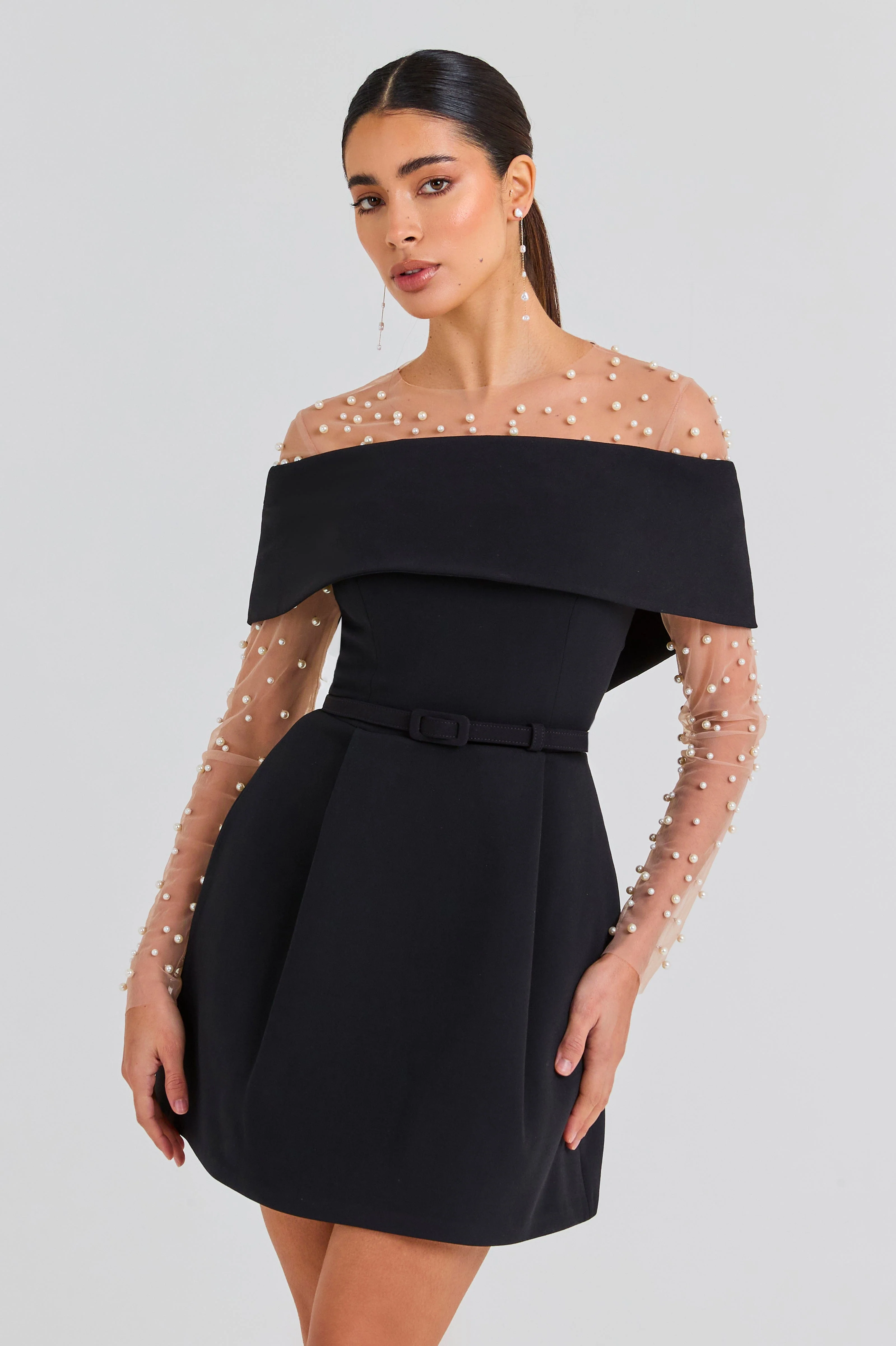 Harper Black Dress - Image 6