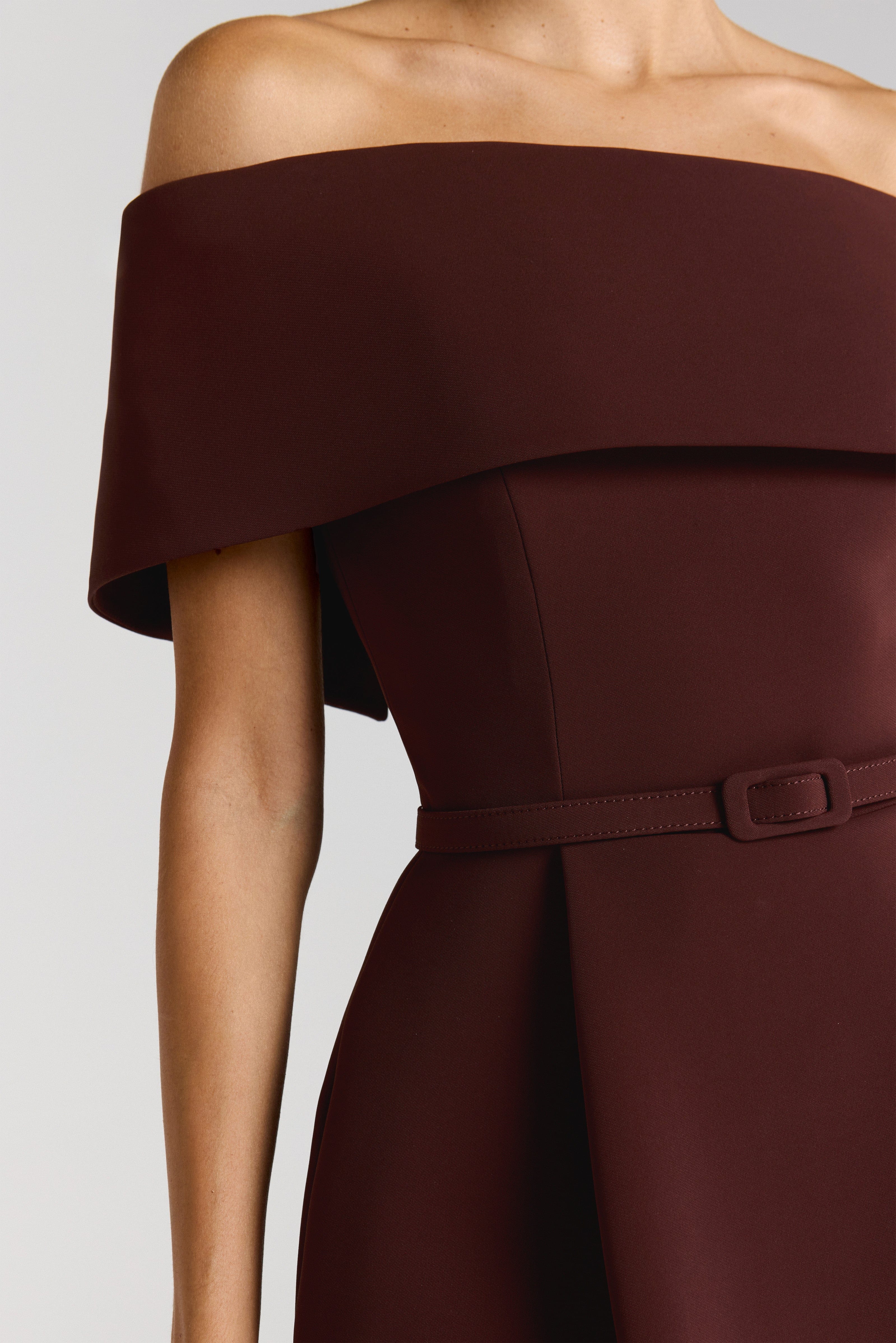 Harper Brown Dress - Image 5