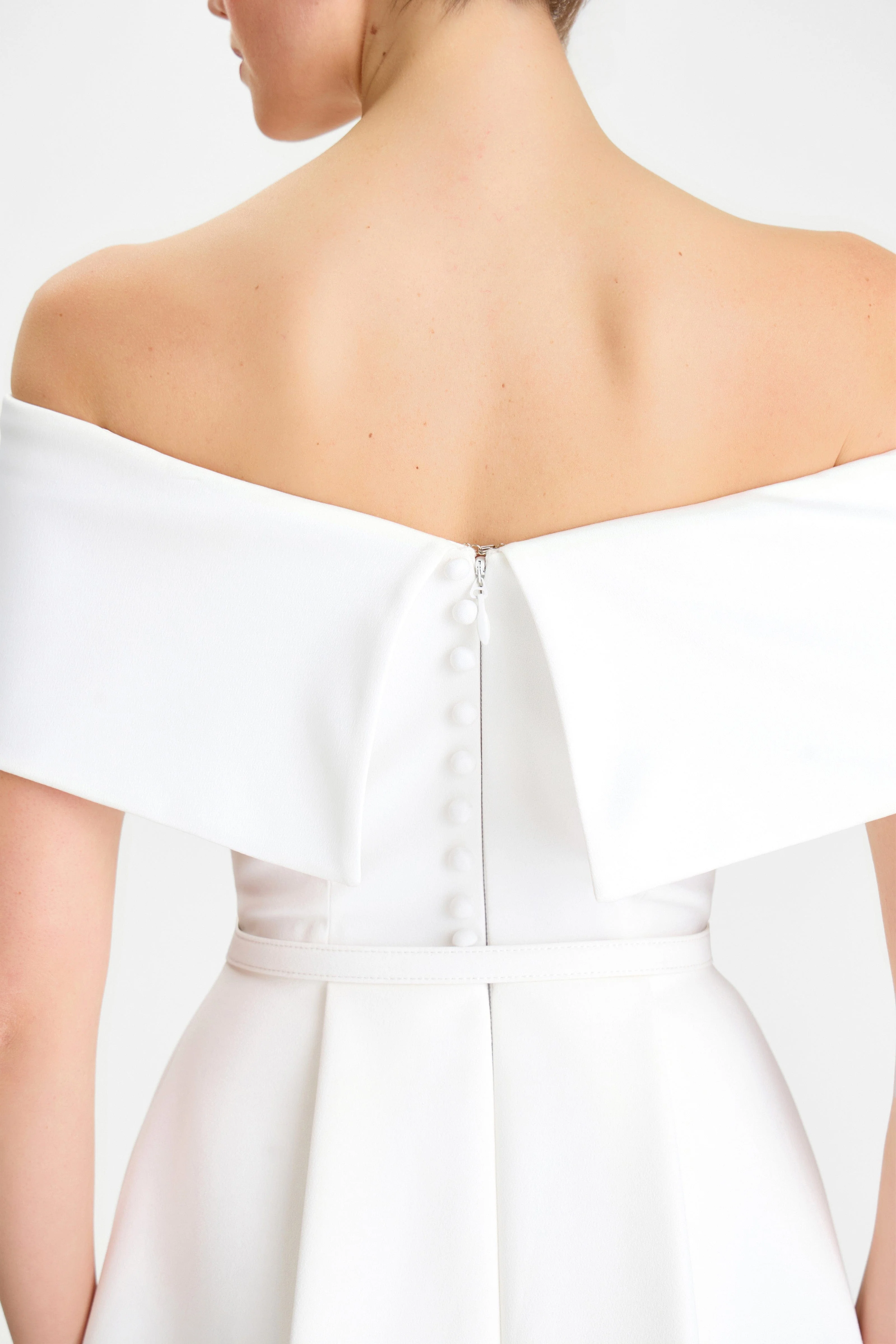 Harper White Dress - Image 5