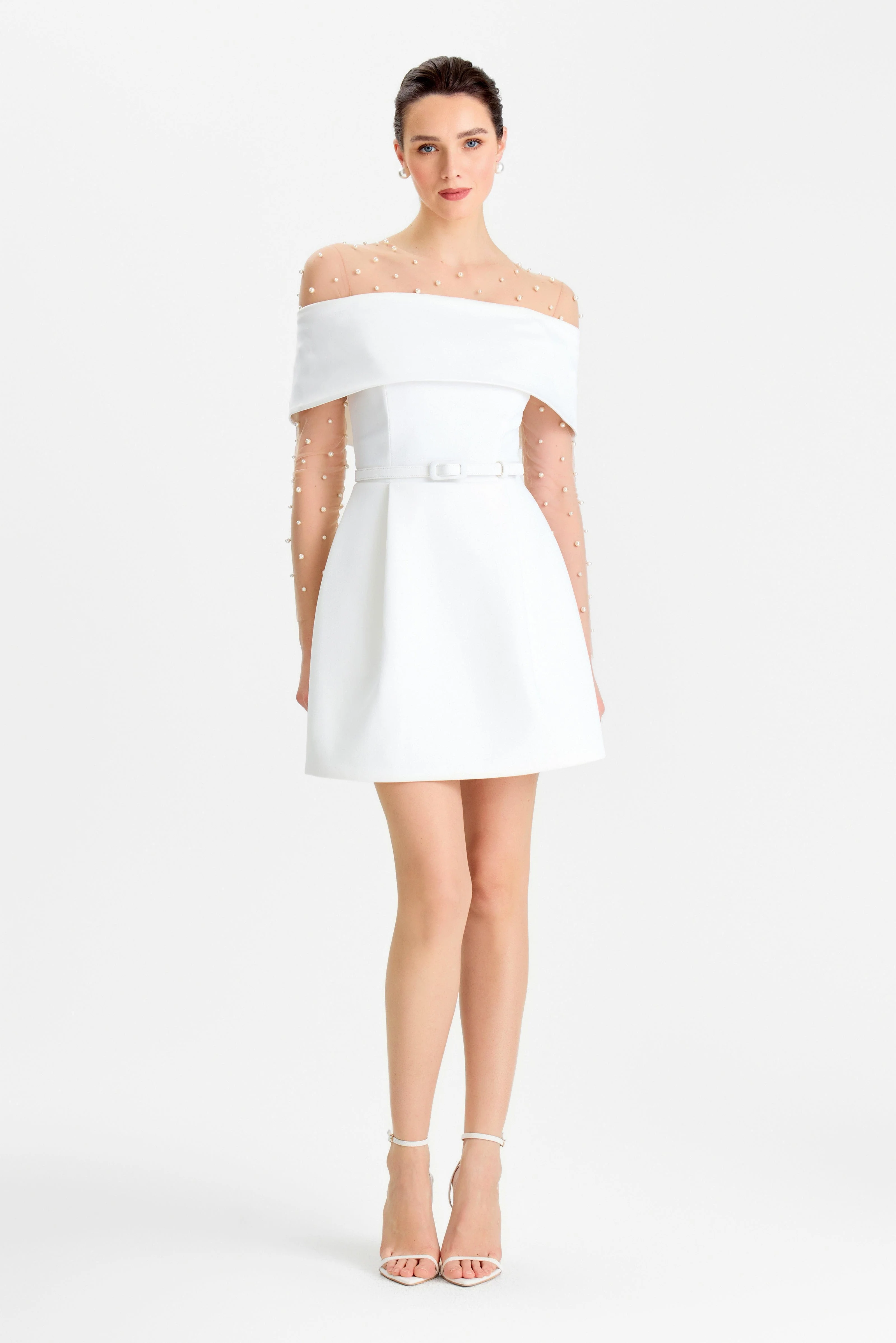 Harper White Dress - Image 9