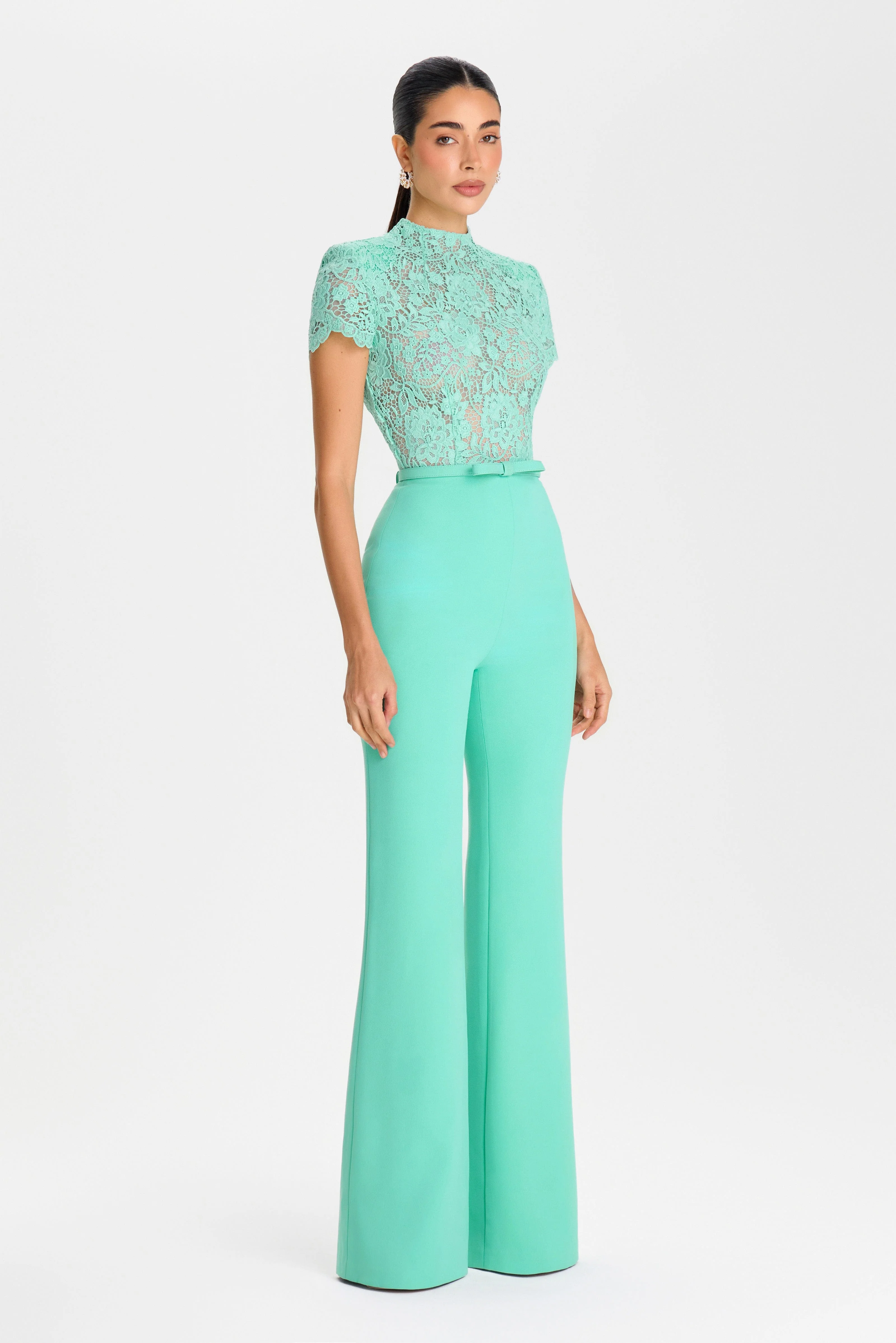 Hattie Mint Jumpsuit - Image 3