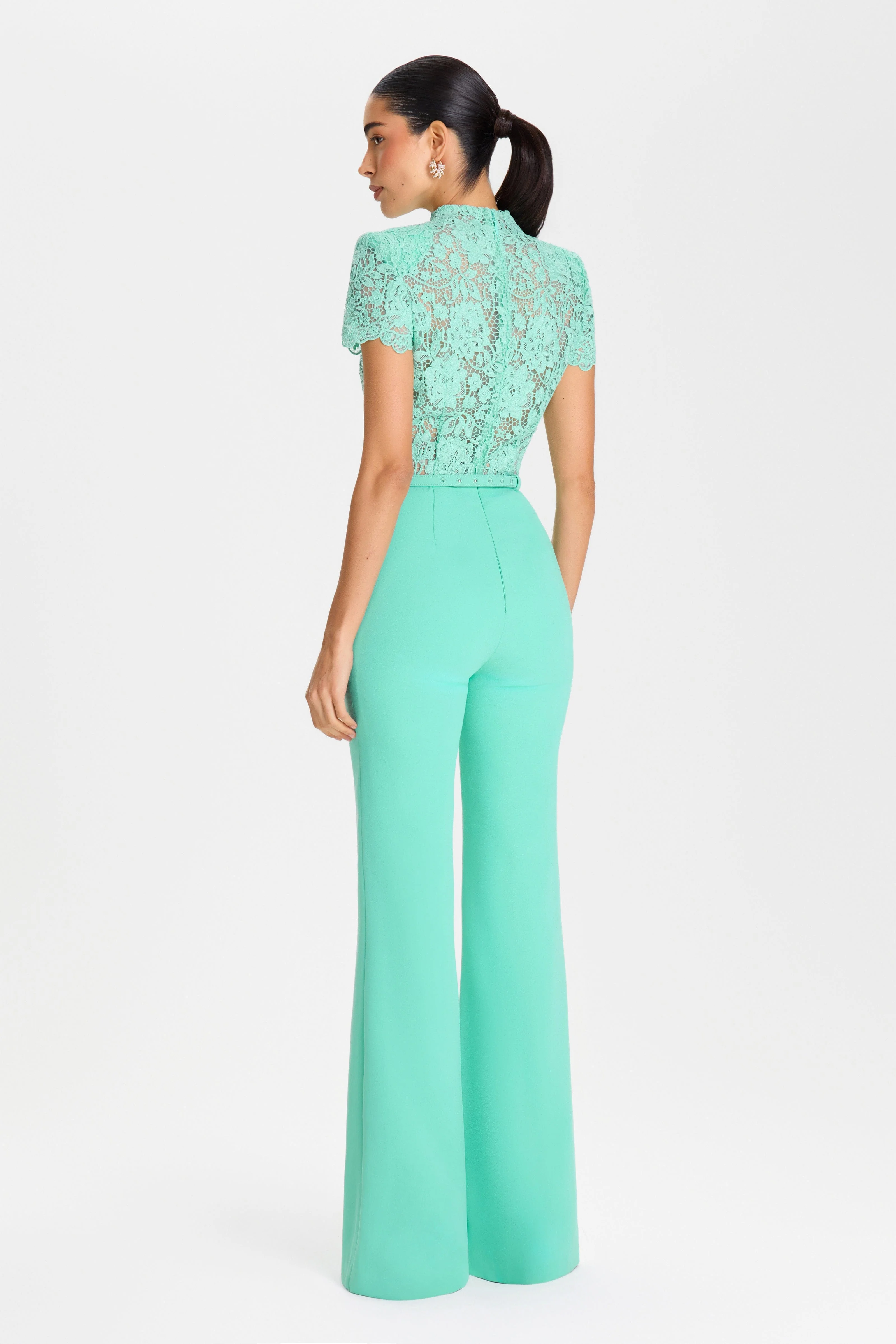 Hattie Mint Jumpsuit - Image 4