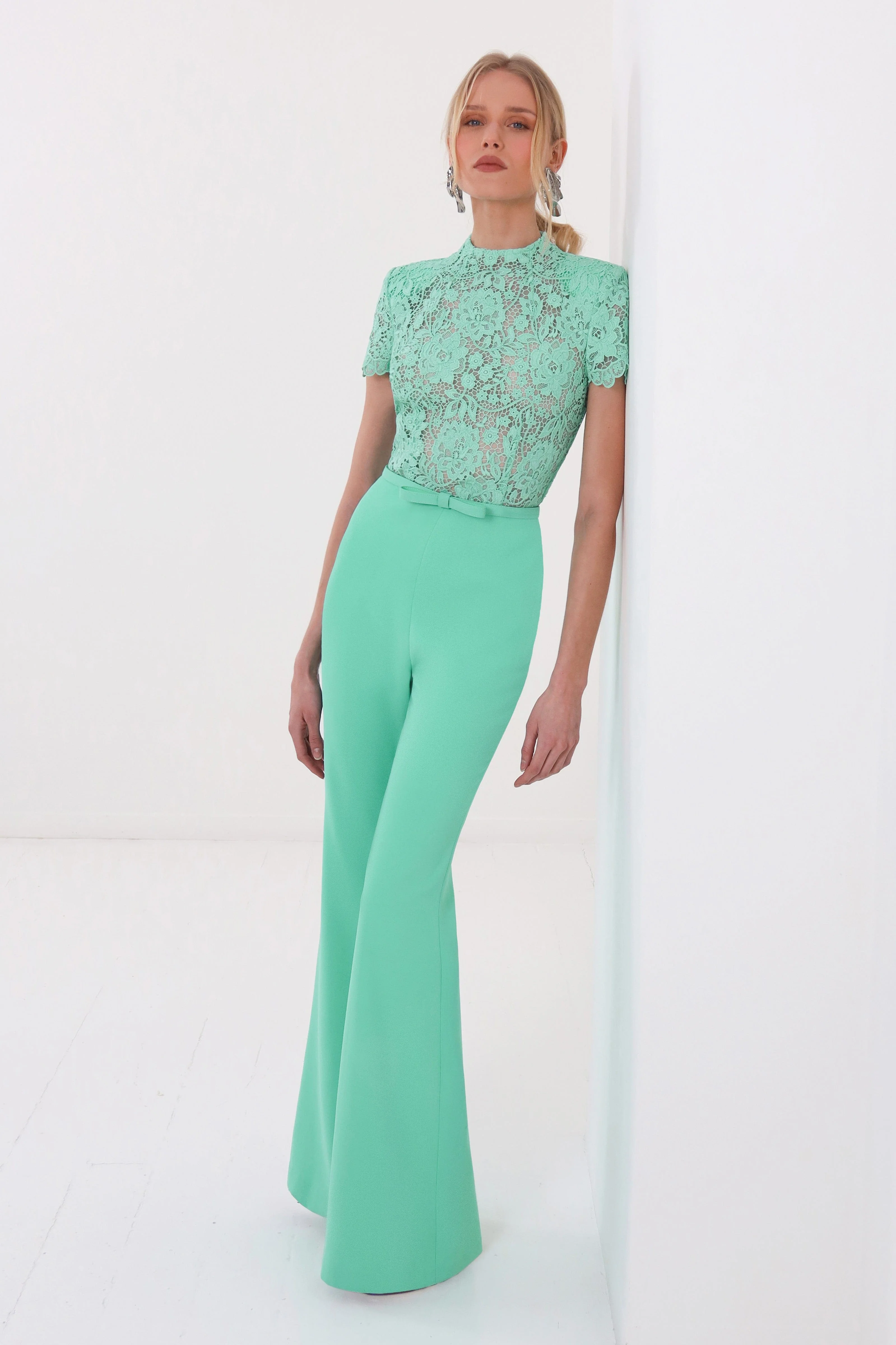 Hattie Mint Jumpsuit - Image 6
