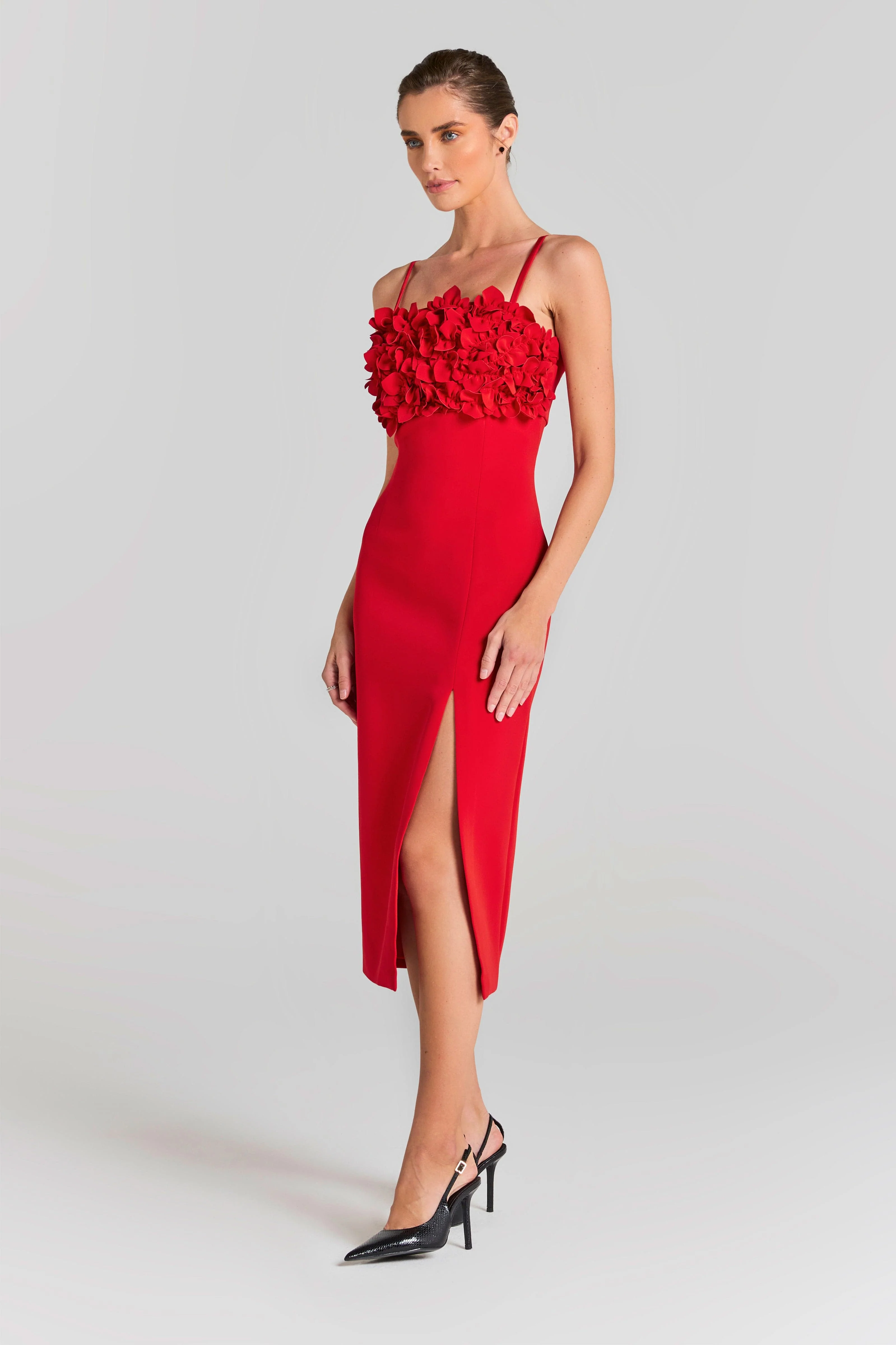 Jasmine Red Dress - Image 6