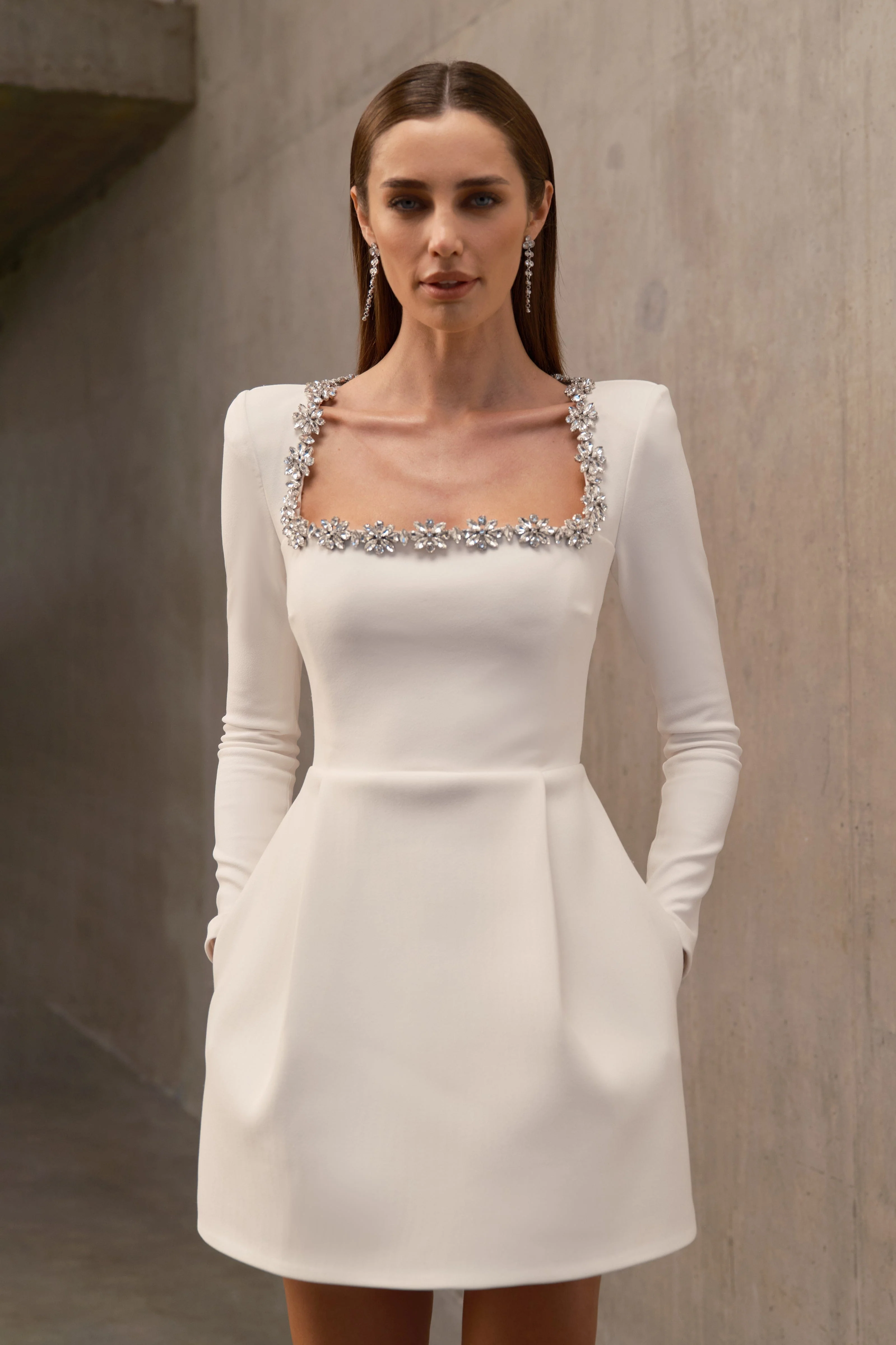 Kimberly White Dress - Image 6