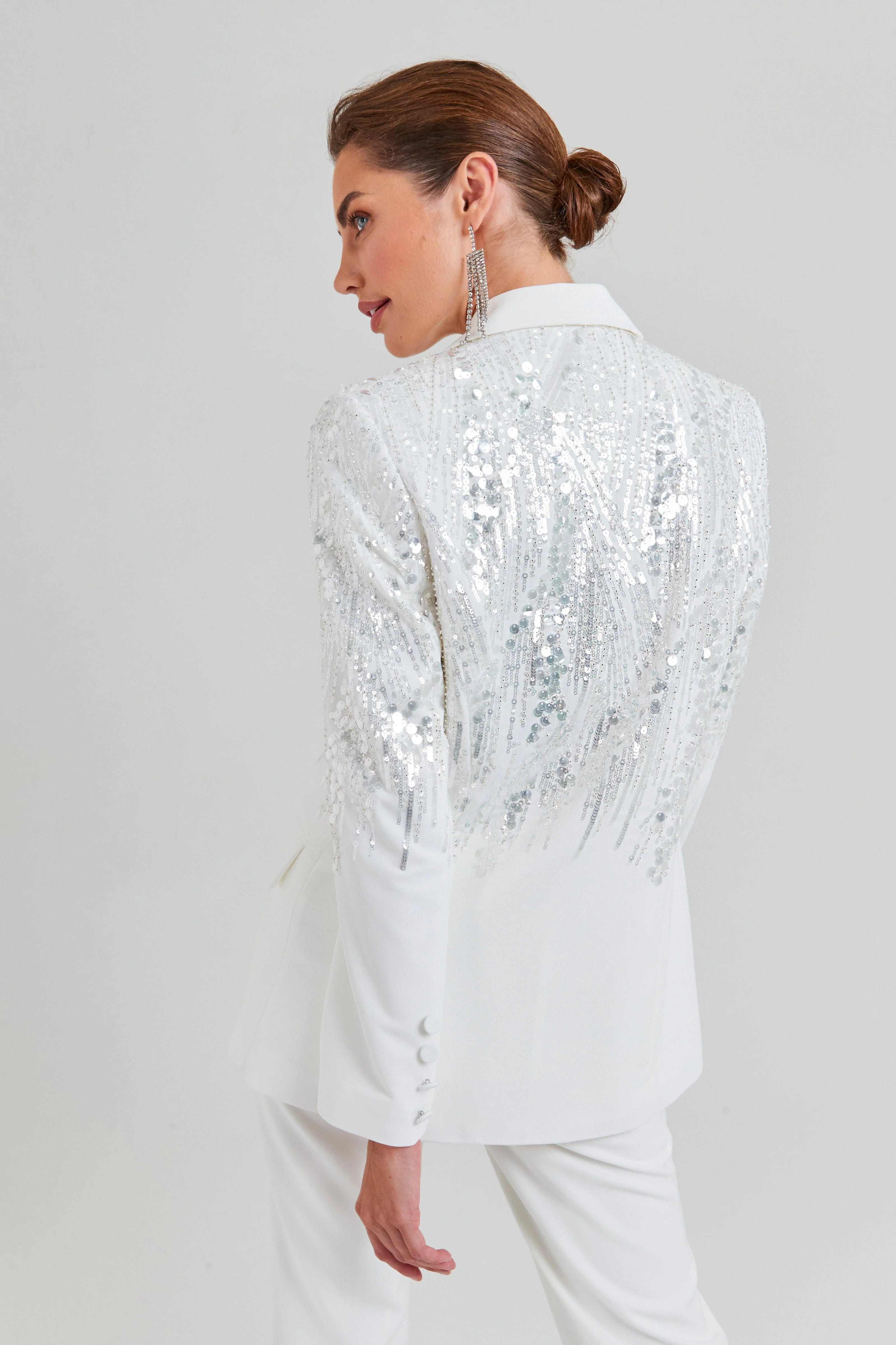 Lucille White Blazer - Image 6