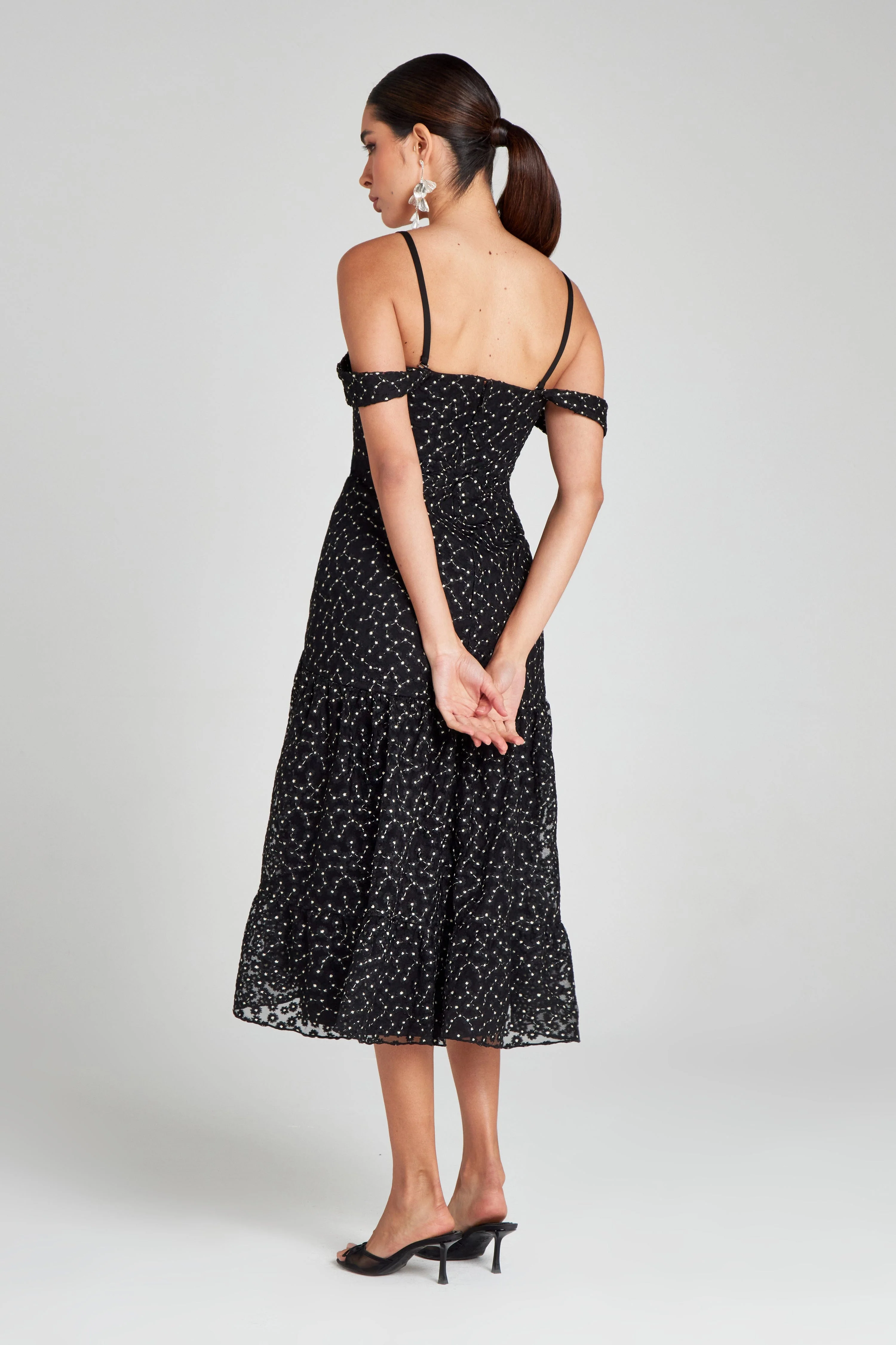 Madeline Black Dress - Image 5