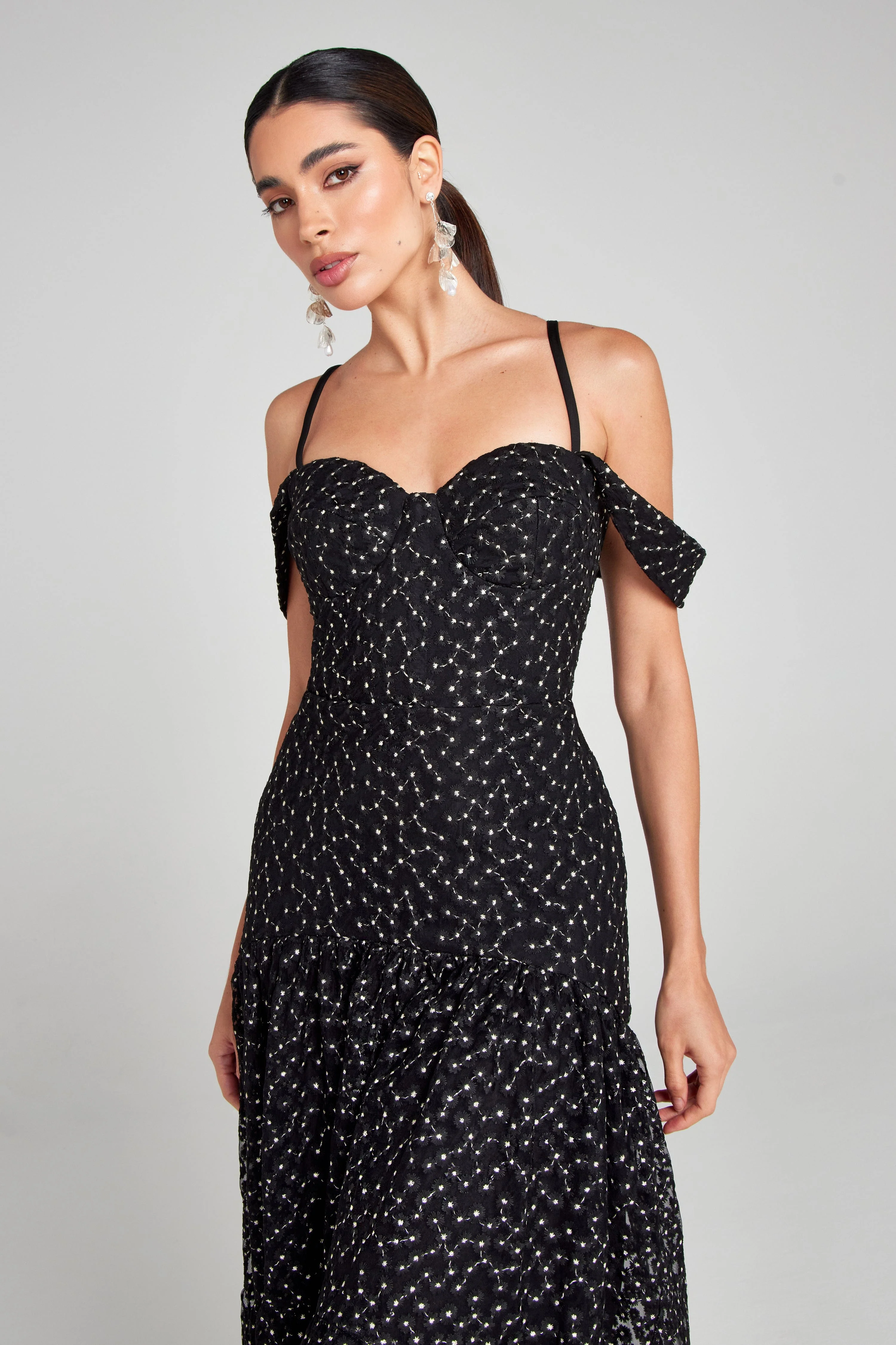 Madeline Black Dress - Image 6
