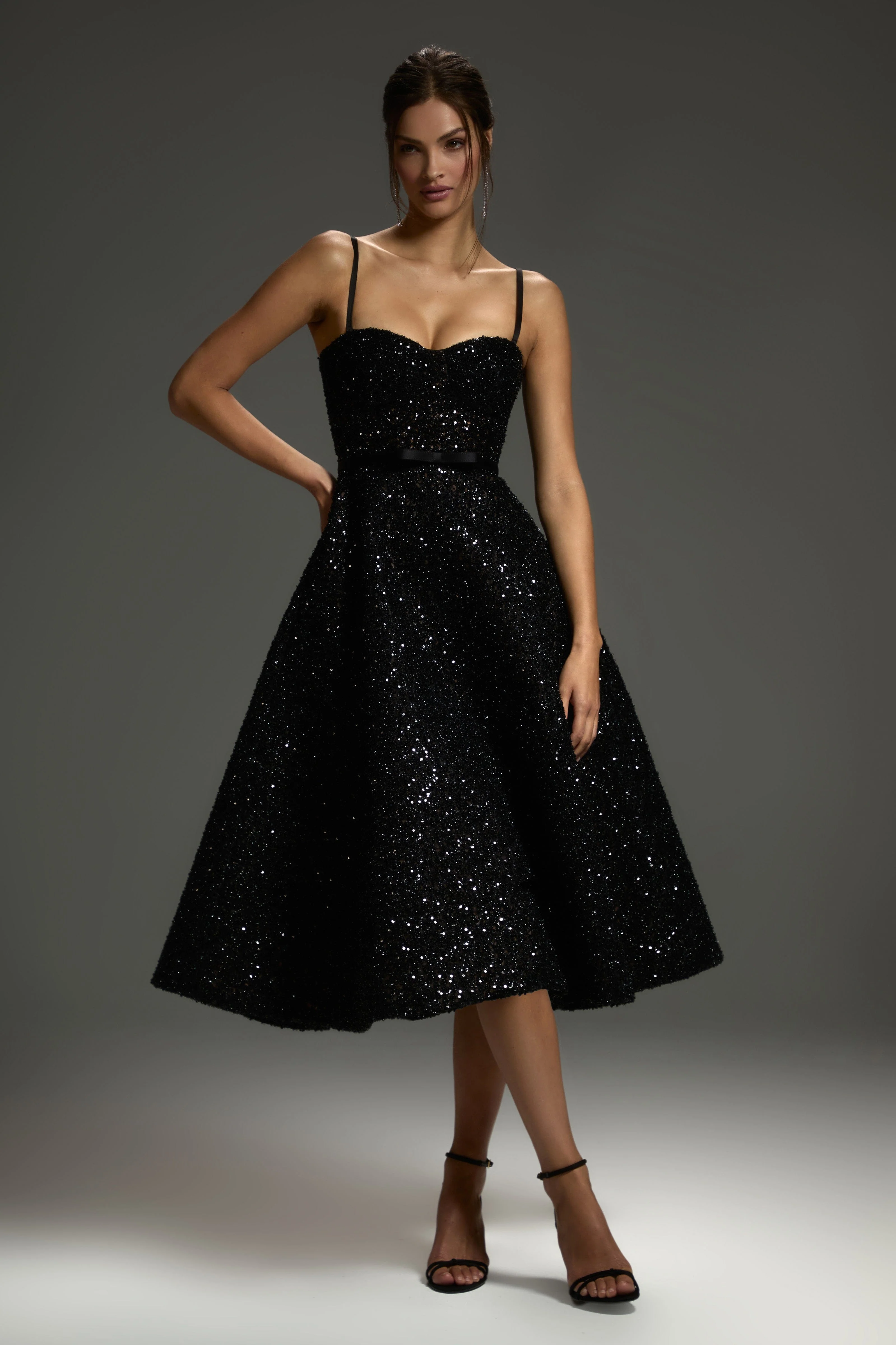 Marilyn Black Dress - Image 6