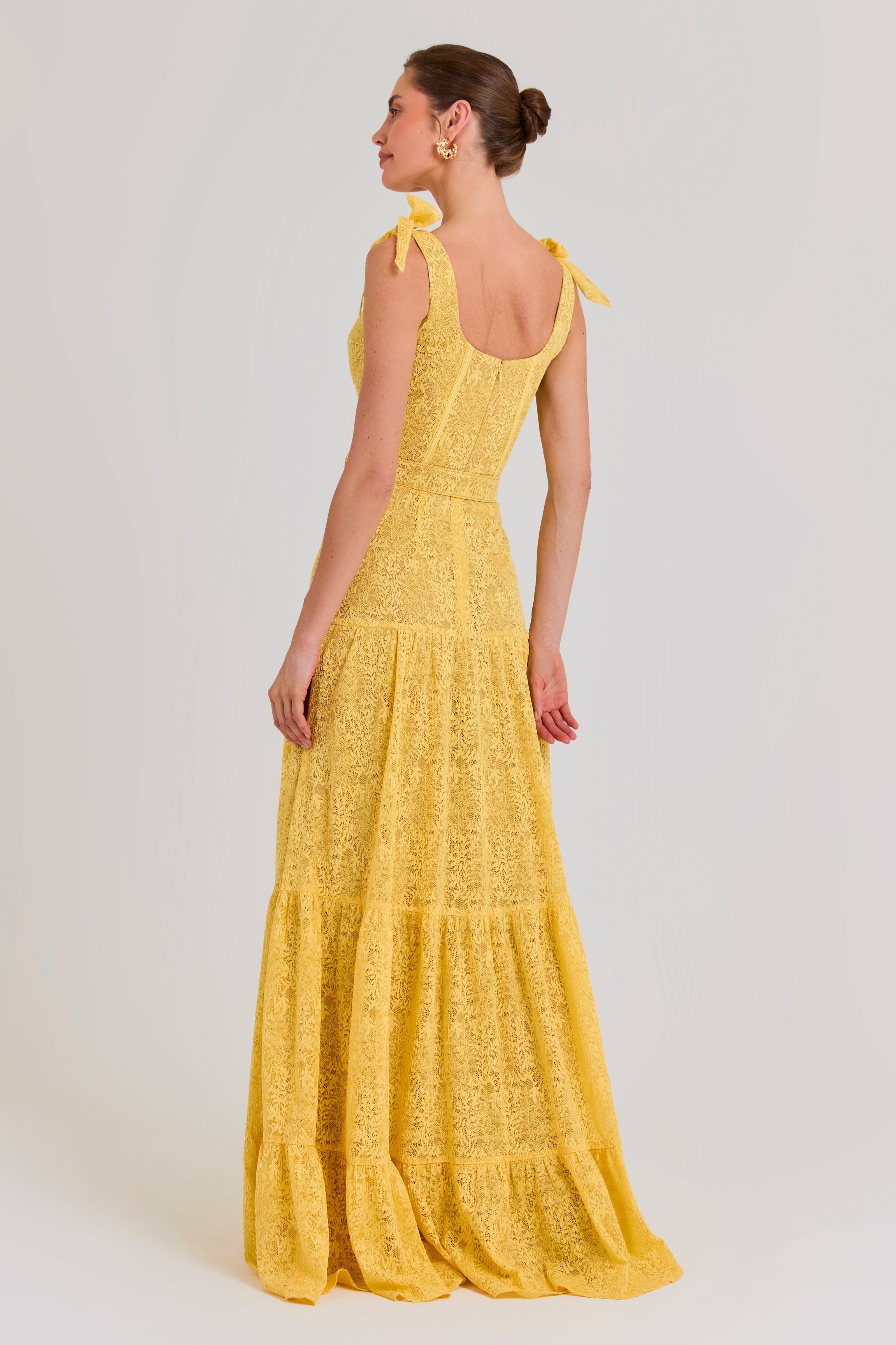 Miranda Yellow Dress - Image 5