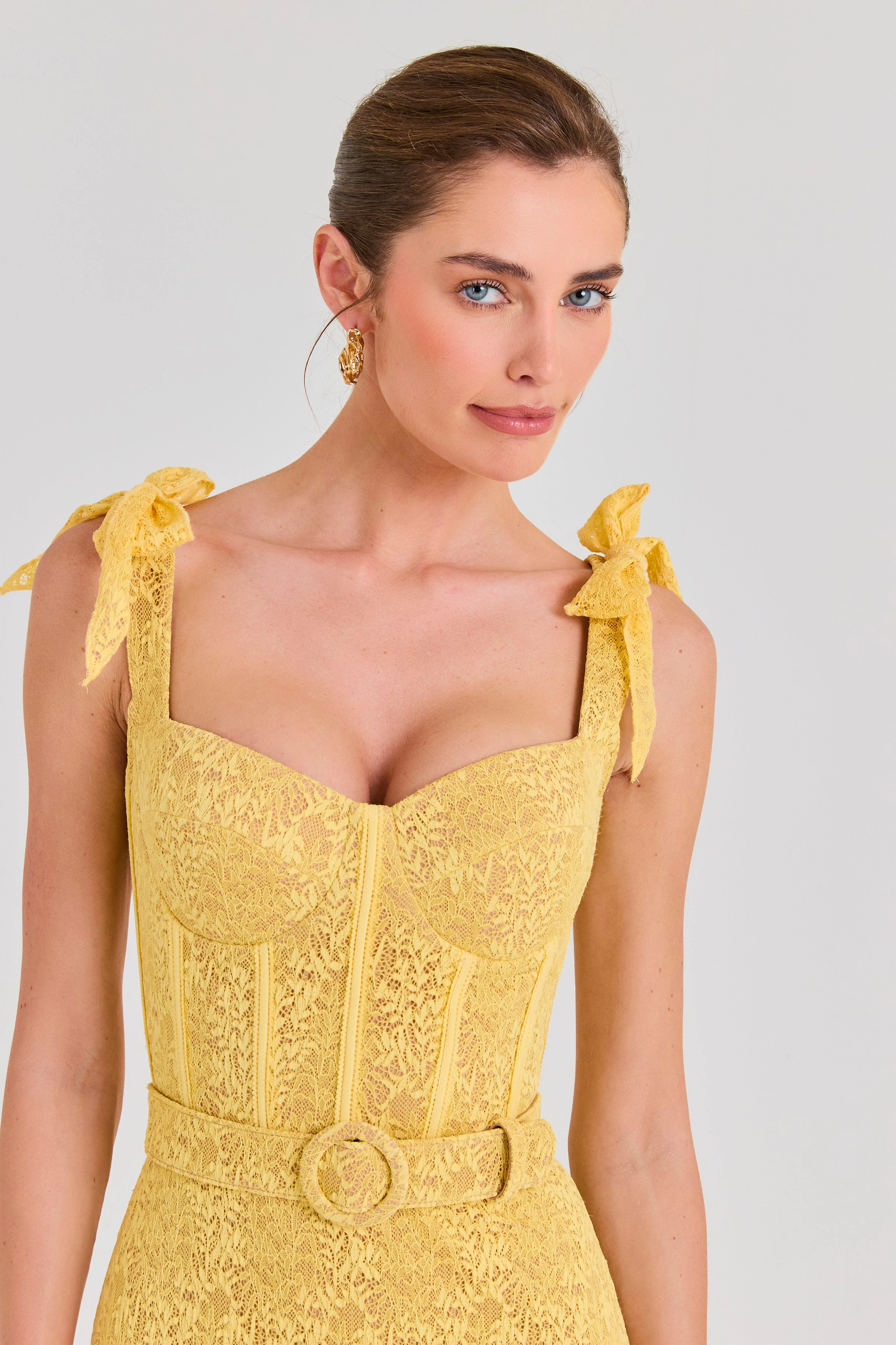 Miranda Yellow Dress - Image 6