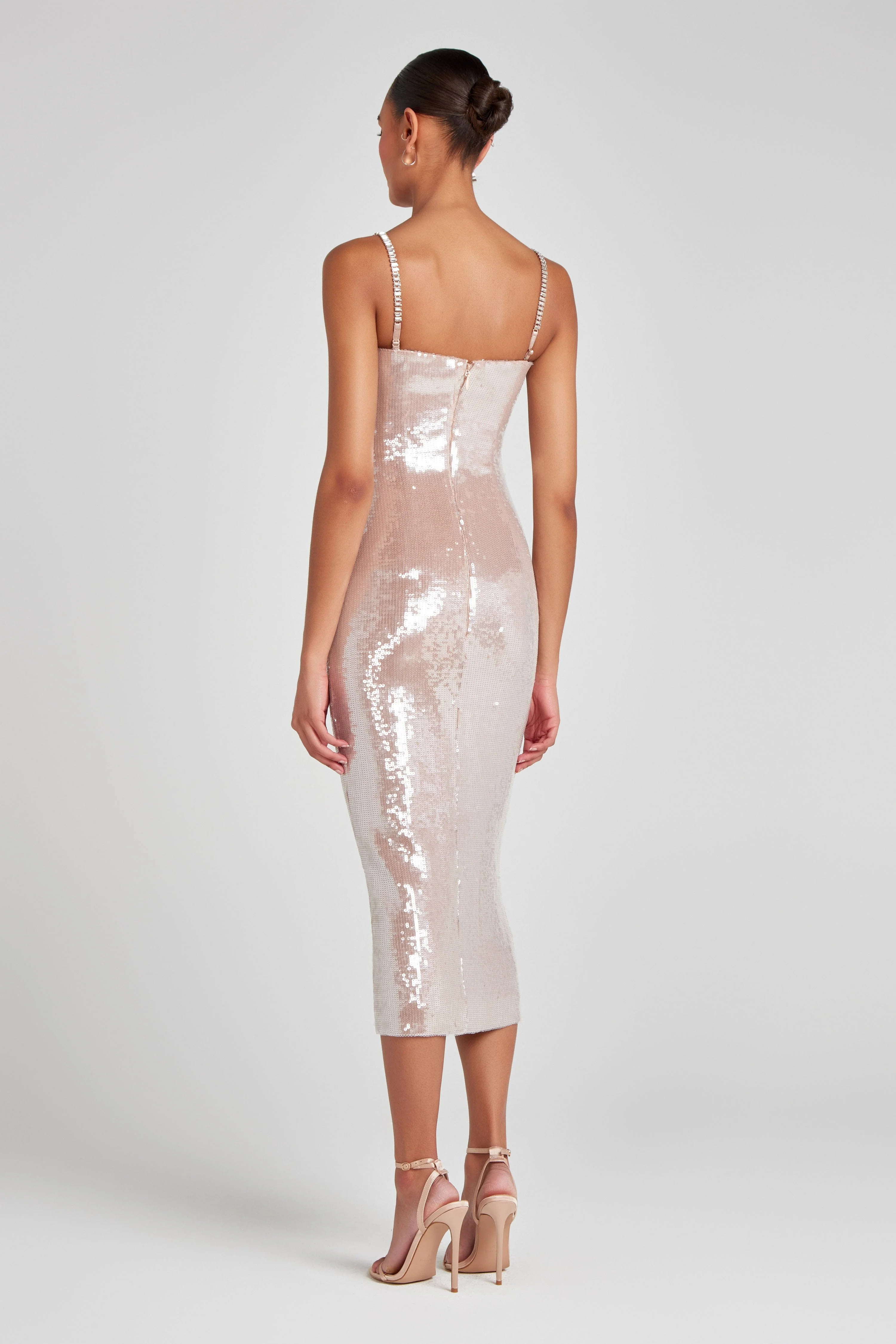 Nina Champagne Dress - Image 4