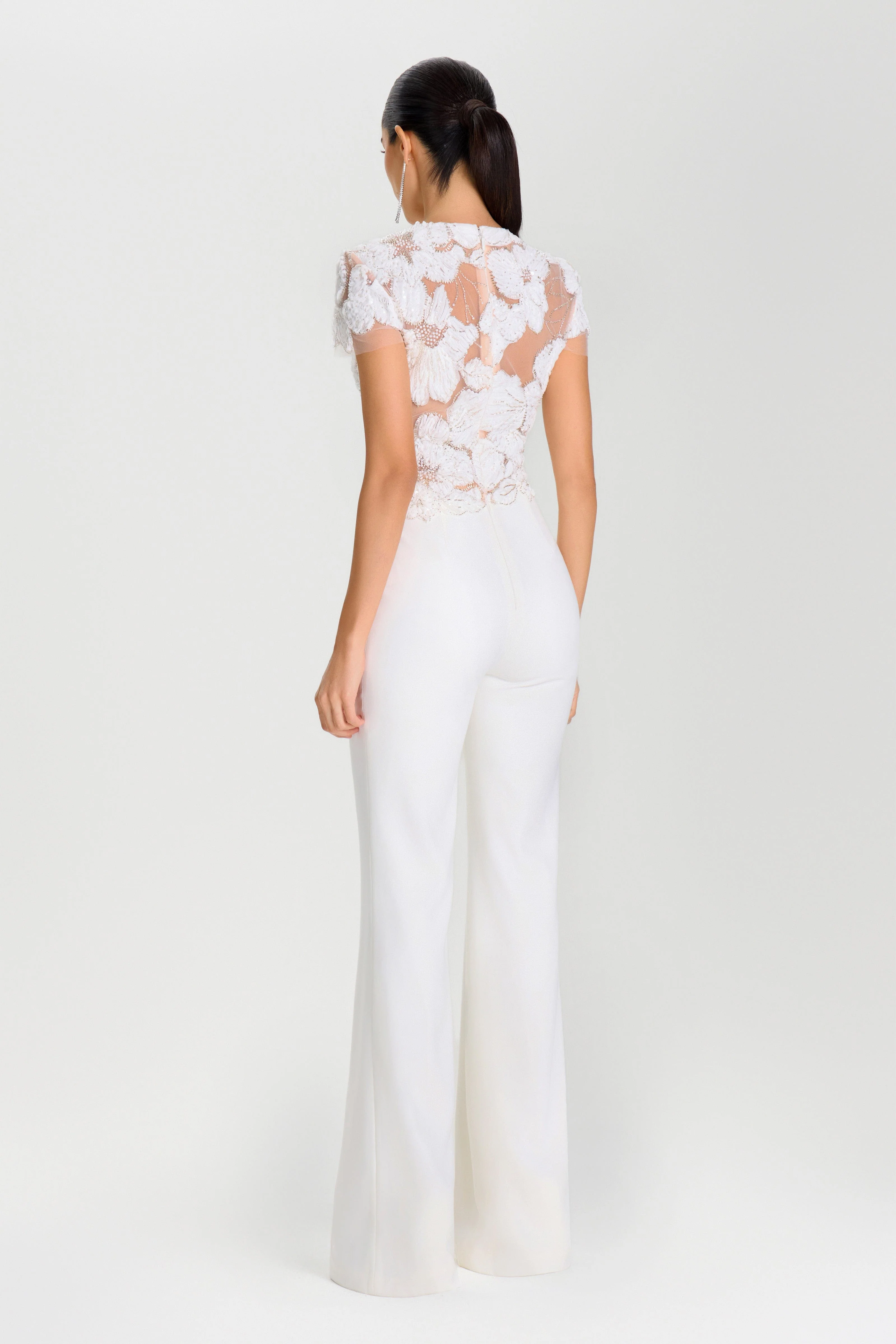 Sloane White Jumpsuit - Image 4