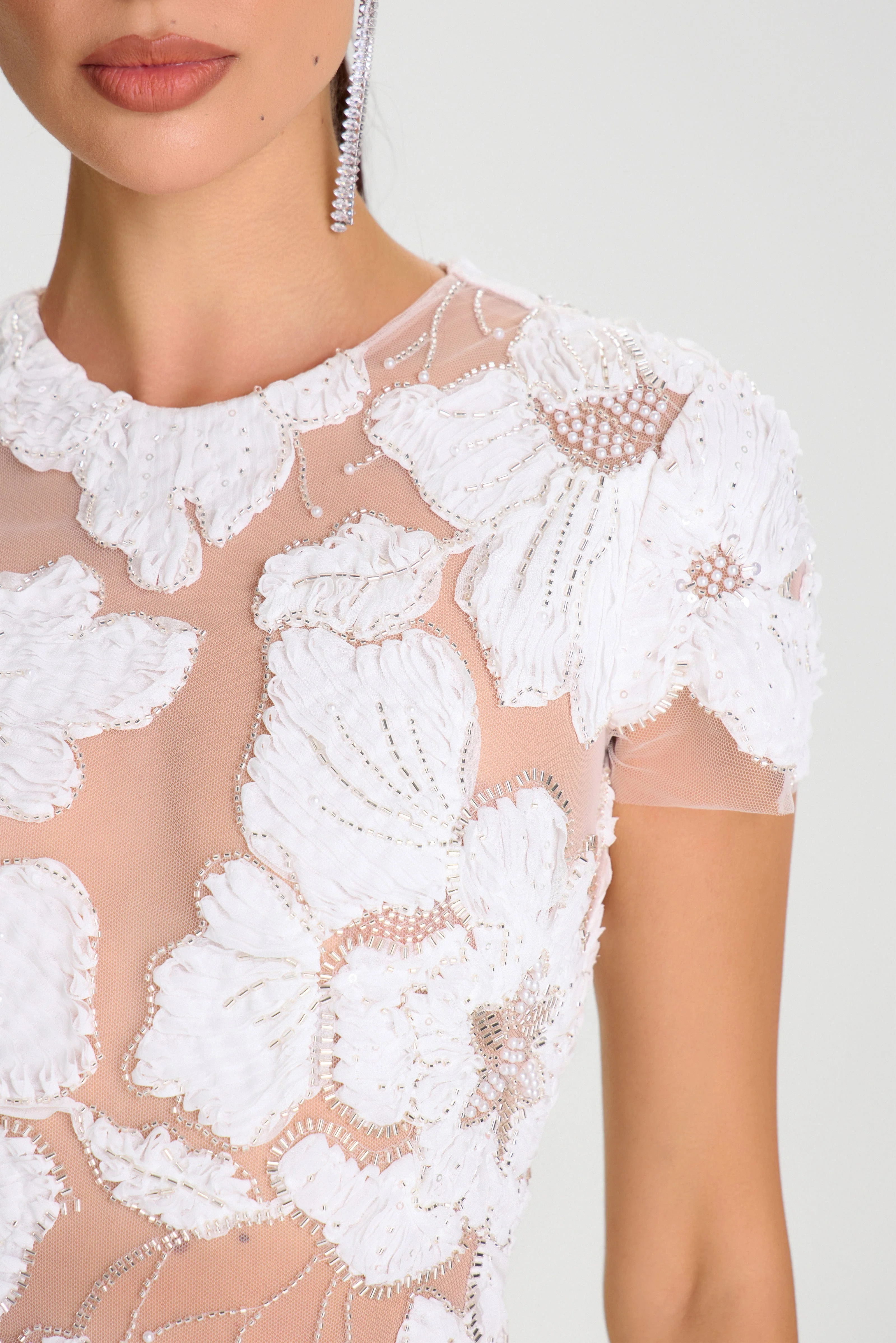 Sloane White Jumpsuit - Image 5