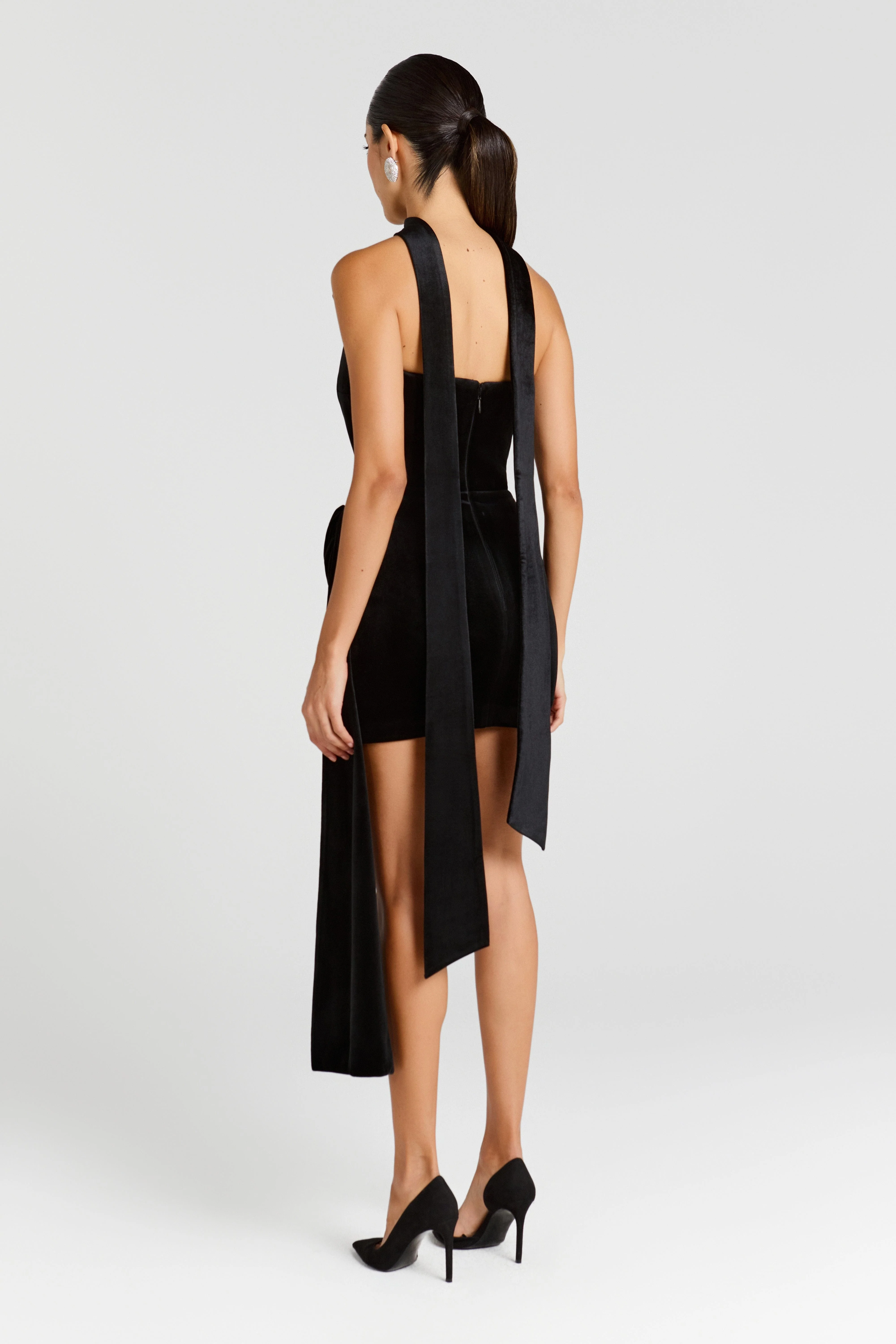 Talia Black Dress - Image 4