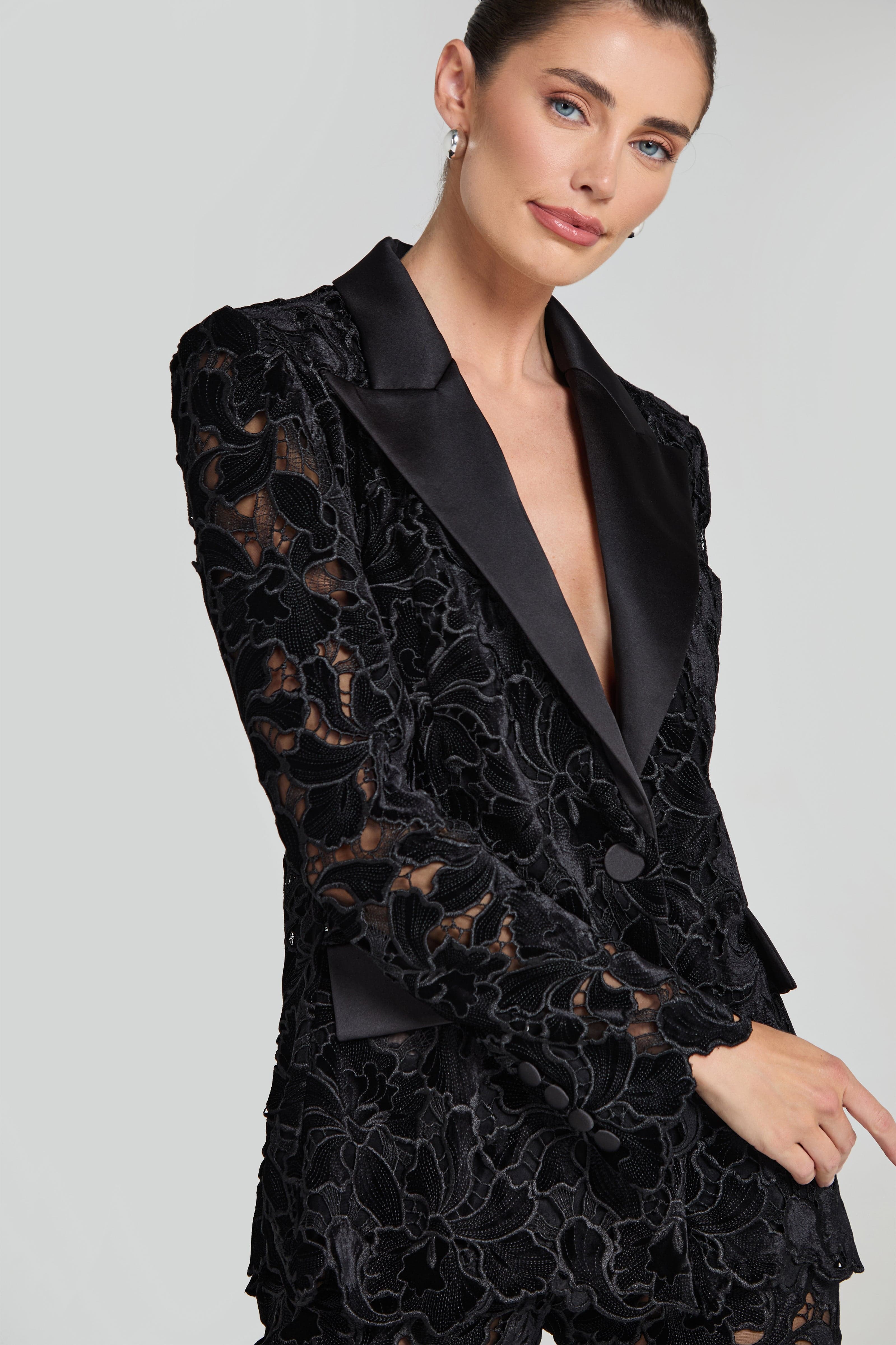 Valia Black Blazer - Image 6