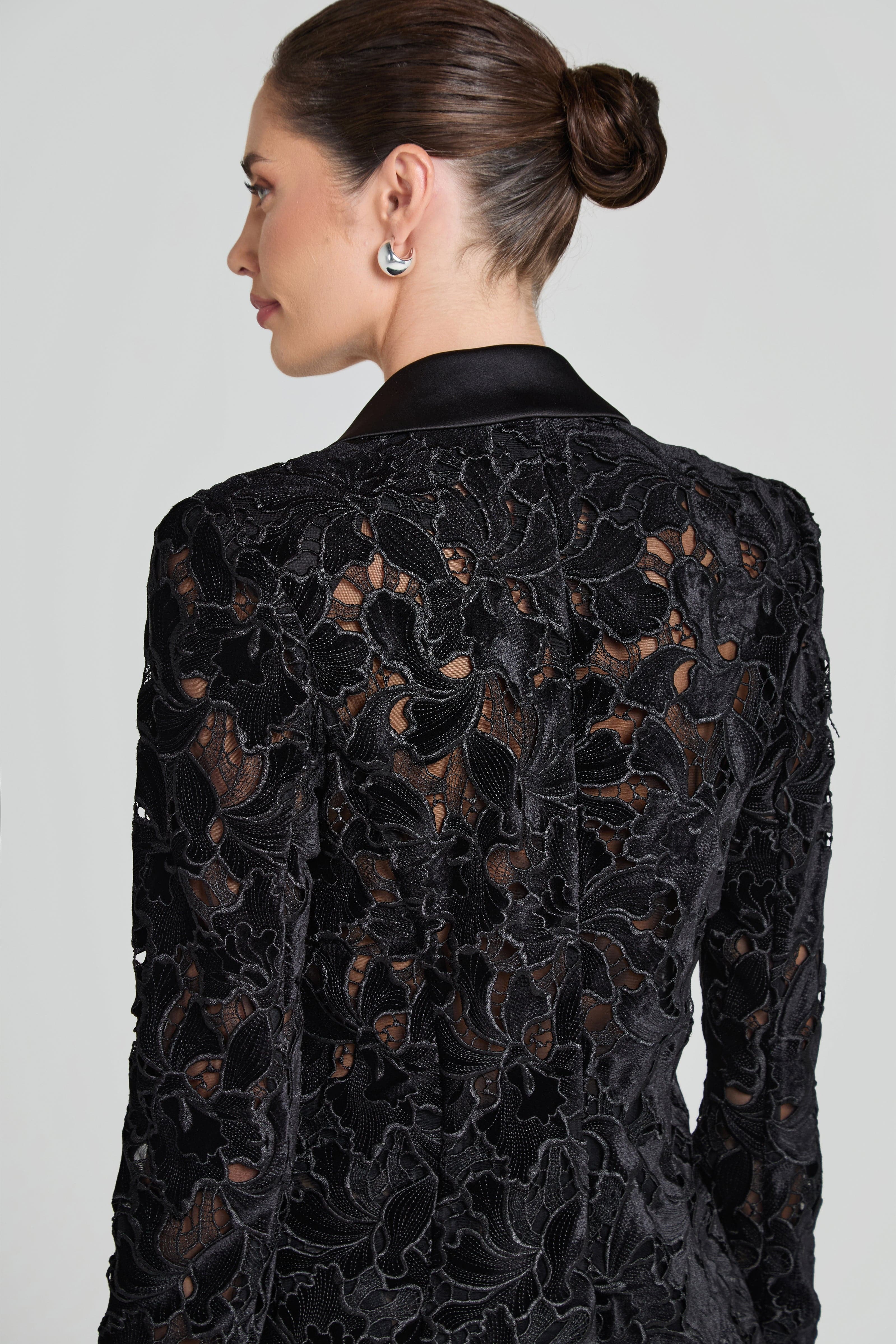 Valia Black Blazer - Image 7