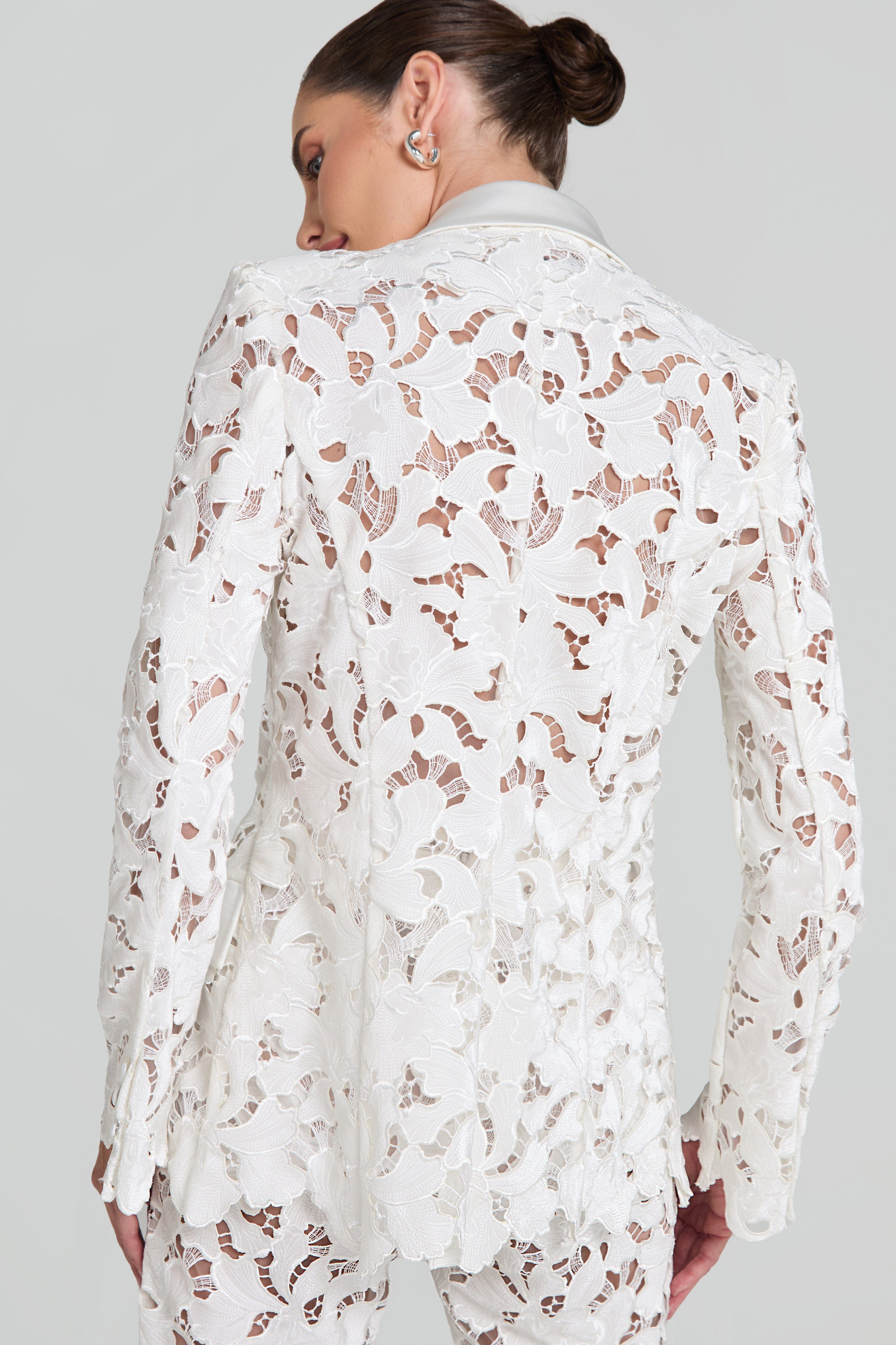 Valia White Blazer - Image 6