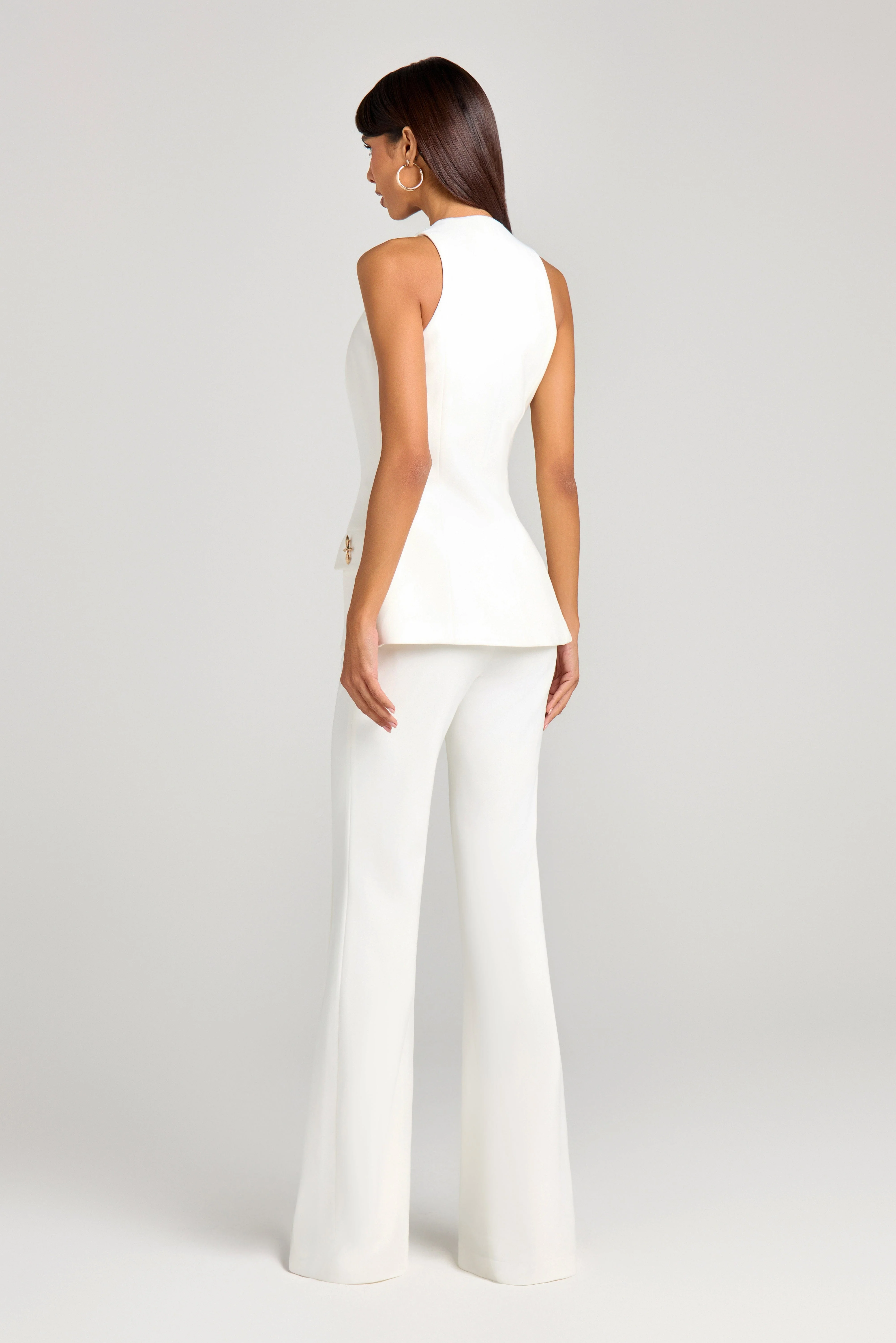 Zoe White Waistcoat - Image 4